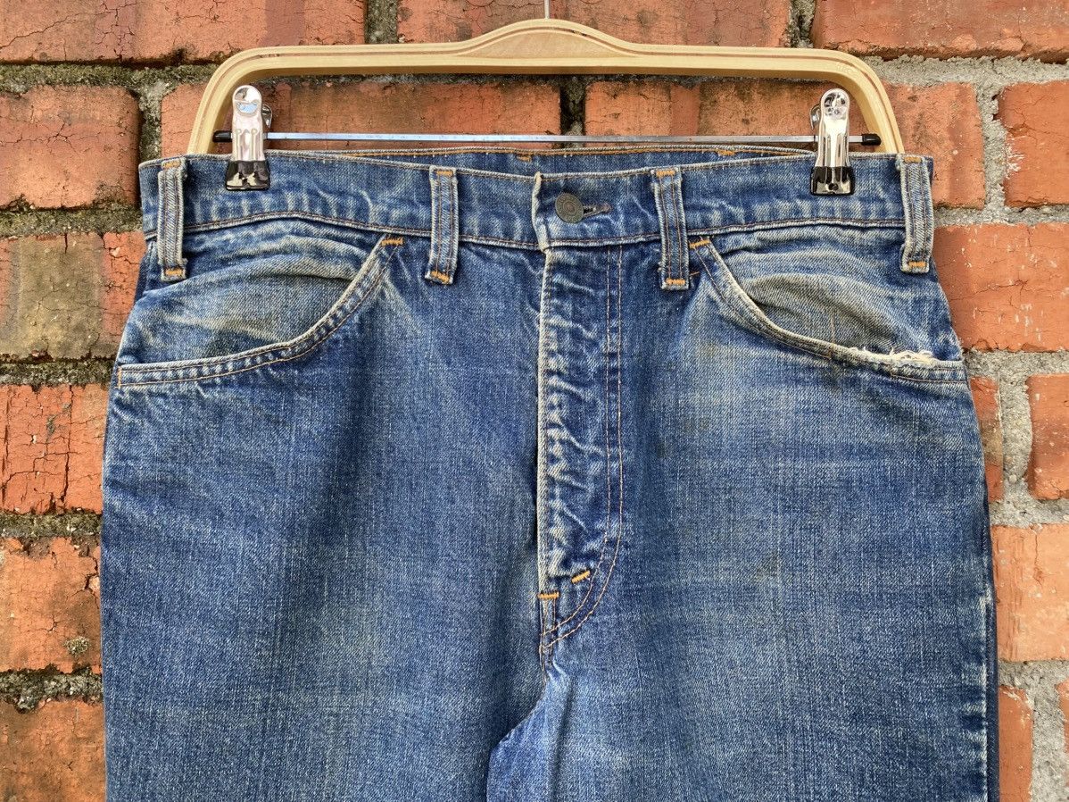 Levi's × Levi's Vintage Clothing × Vintage W33x29.5 Vintage levi's 646 flare bell bottom 70s oramge tab Size US 33 - 3 Thumbnail
