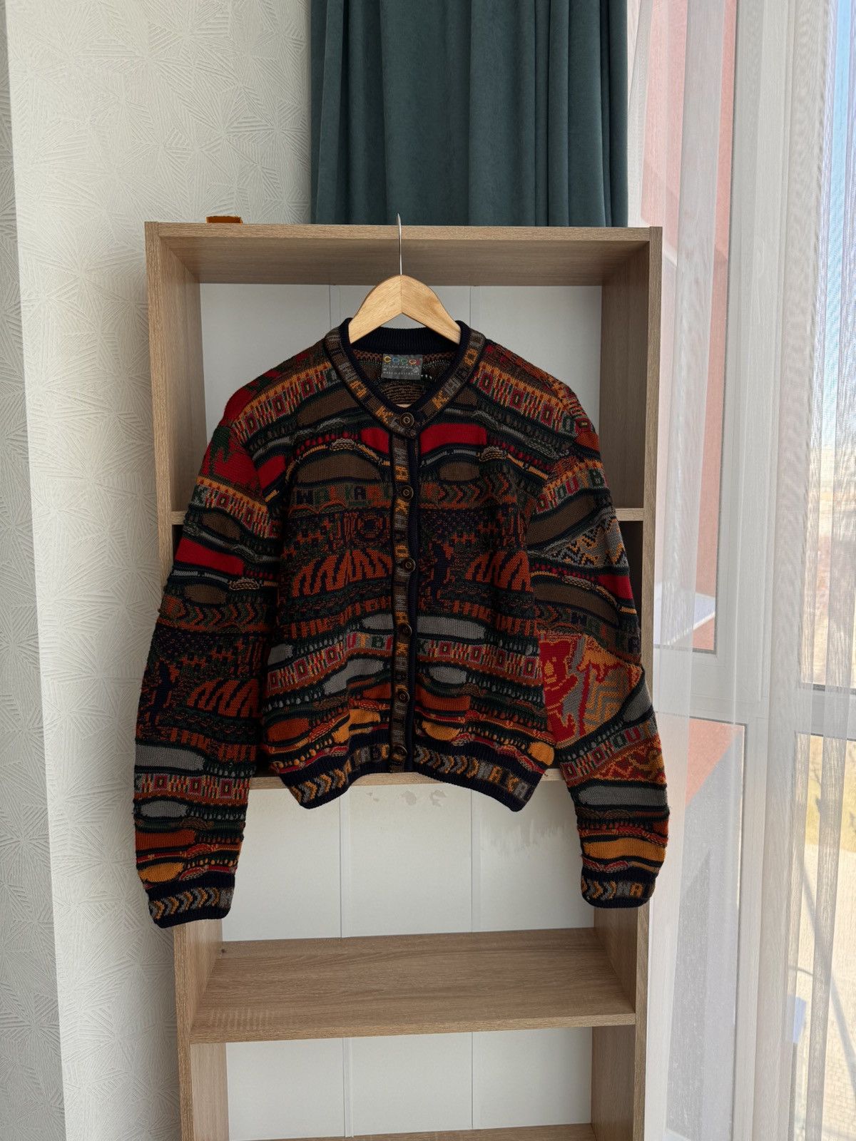 Coogi × Vintage VTG Coogi Pure New Wool Luxury 90’s Walkabout Koala Cardigan Size S / US 4 / IT 40 - 1 Thumbnail