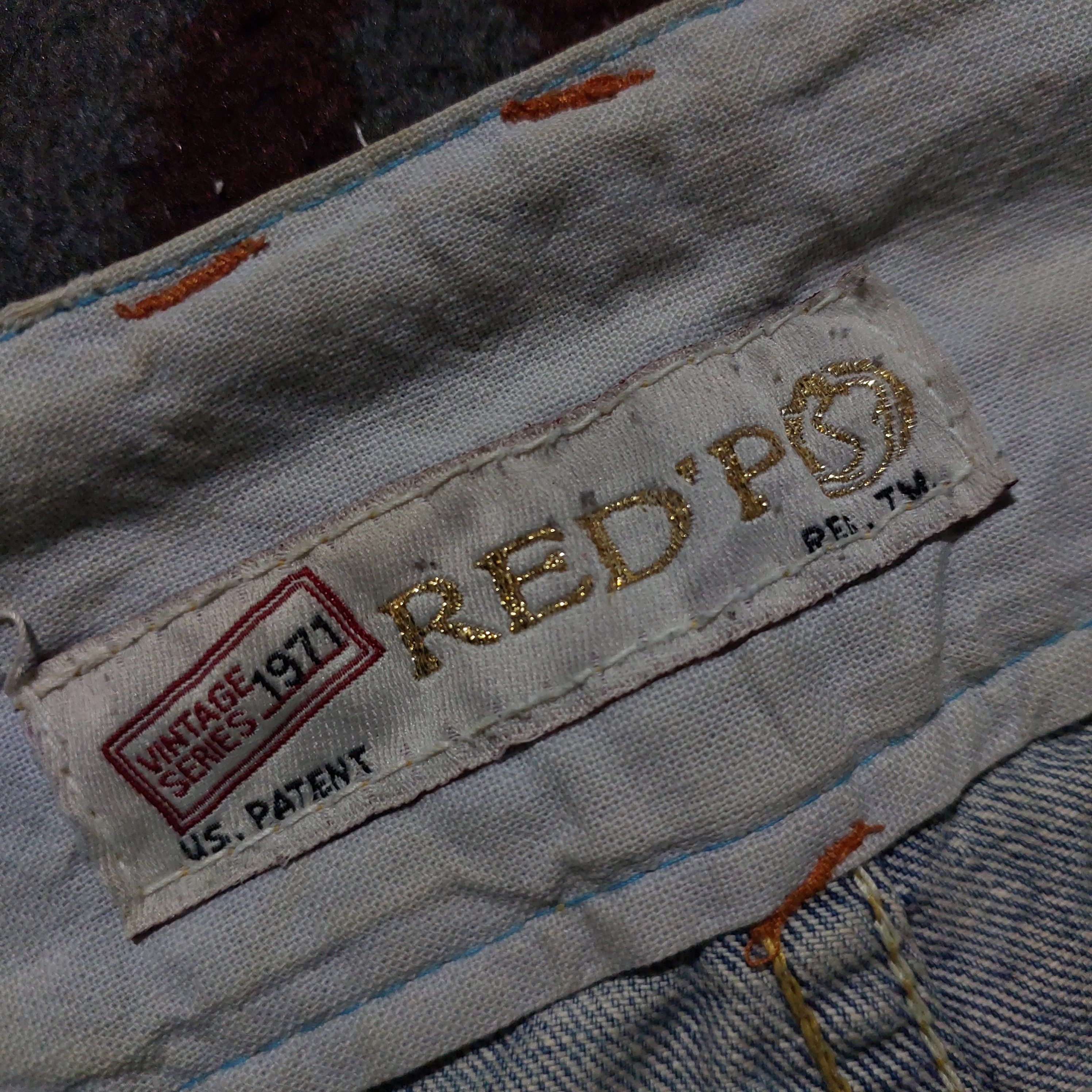 Tornado Mart Red pepper japan light blue washed flare denim Size US 28 / EU 44 - 10 Thumbnail