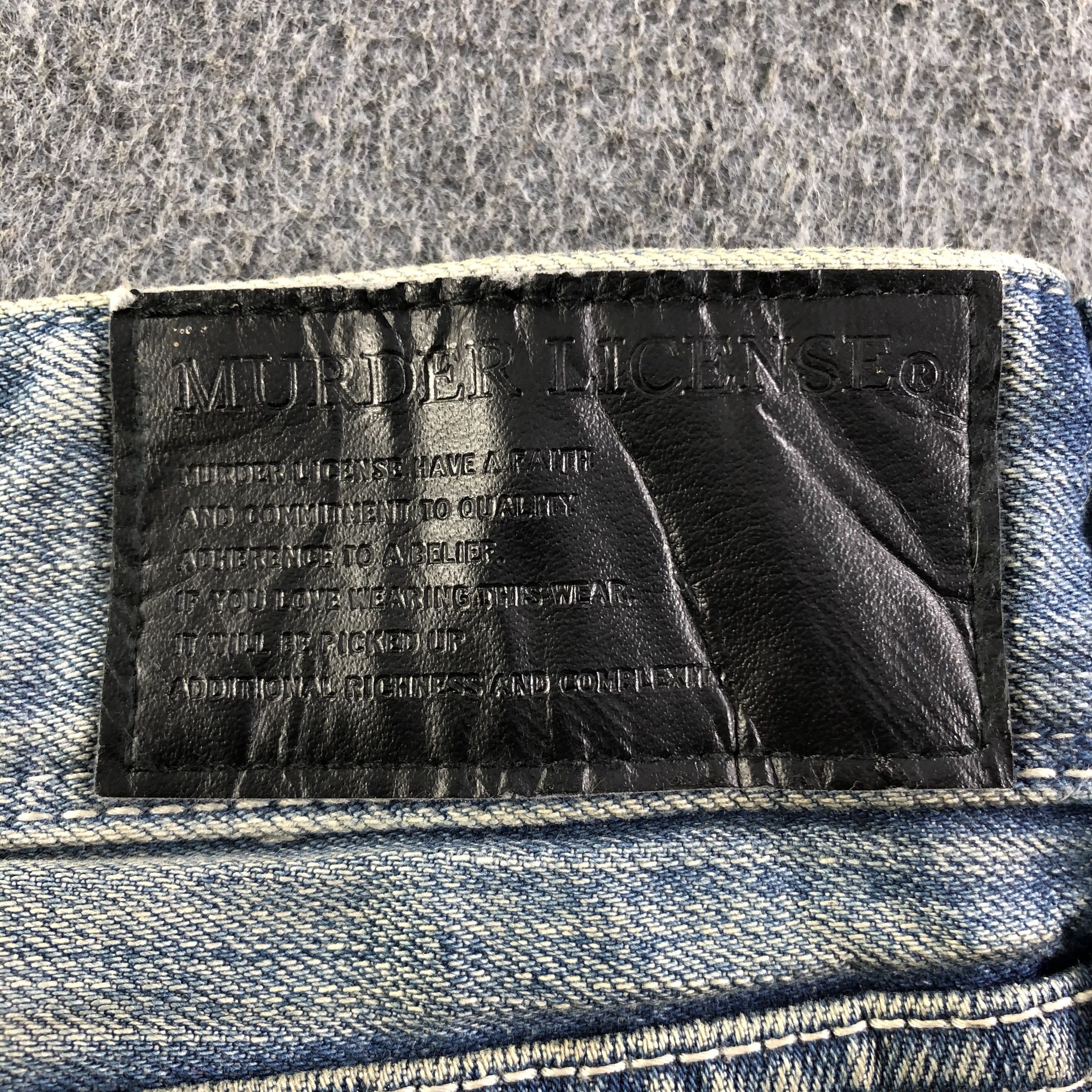 Murder License Vintage Vanquish X Murder License Jeans-J3794 Size US 34 / EU 50 - 5 Thumbnail
