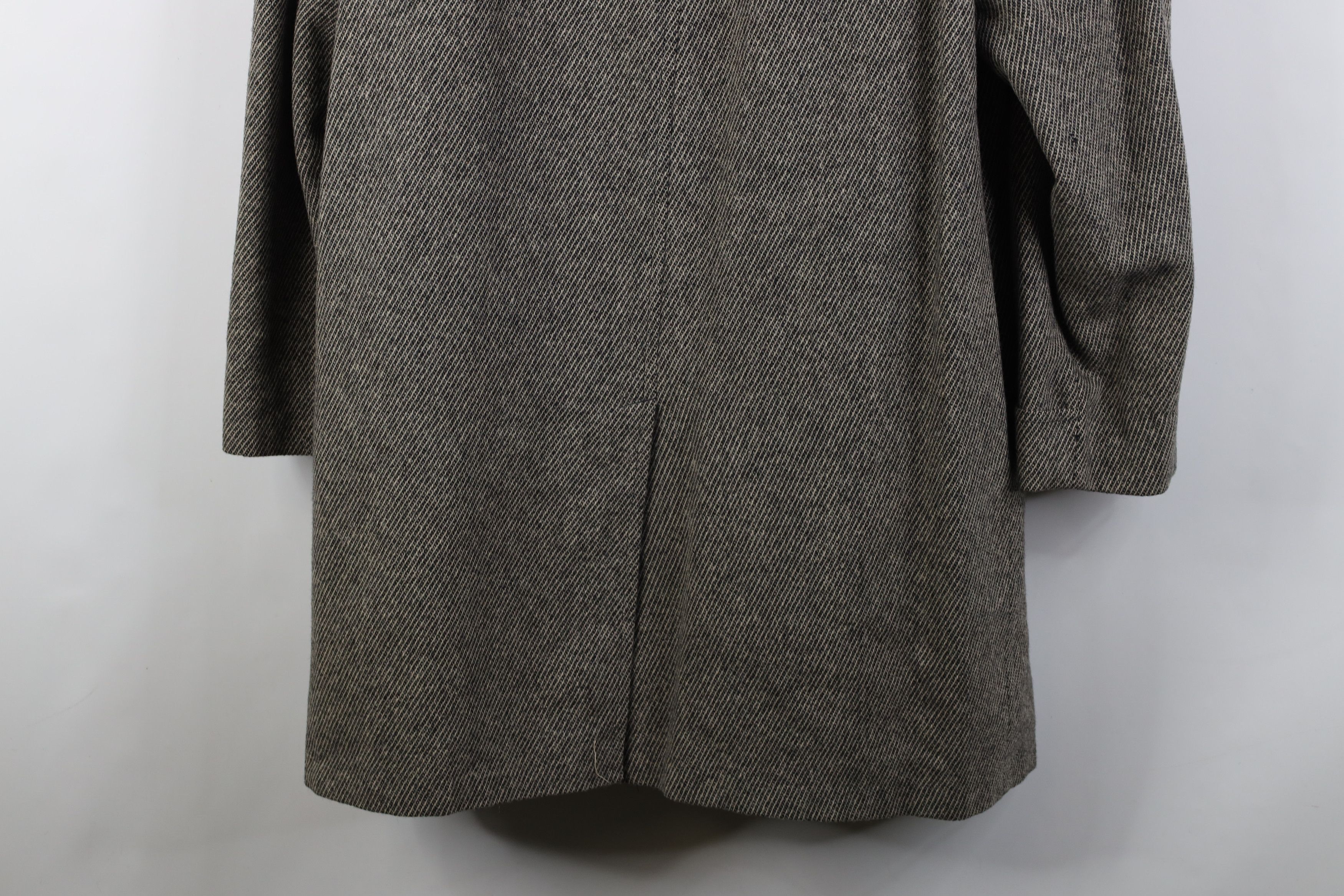 Vintage Vintage 50s Streetwear Lined Overcoat Jacket Gray USA Size US XXL / EU 58 / 5 - 15 Thumbnail