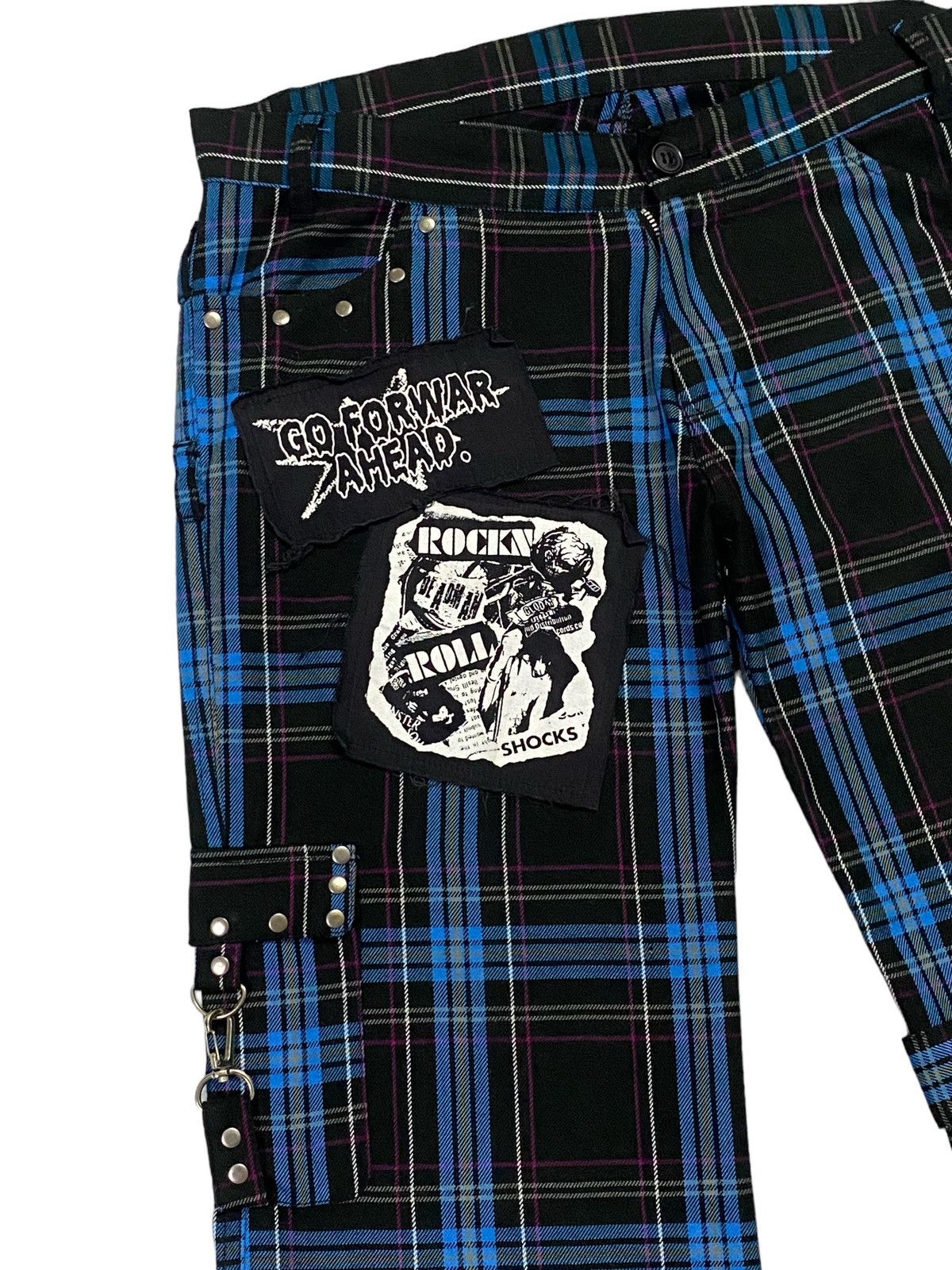 Japanese Brand × Revenge × Seditionaries Sex Pot Revenge Flare Bondage Pants Size US 30 / EU 46 - 13 Thumbnail