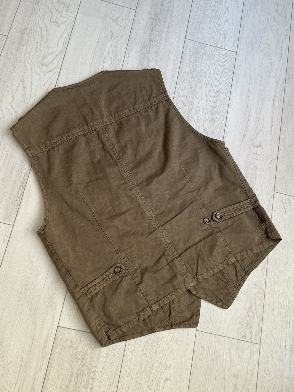 Prada !rare Prada cargo vest USA Y2K 90s Streetwear leather label Size US S / EU 44-46 / 1 - 4 Thumbnail