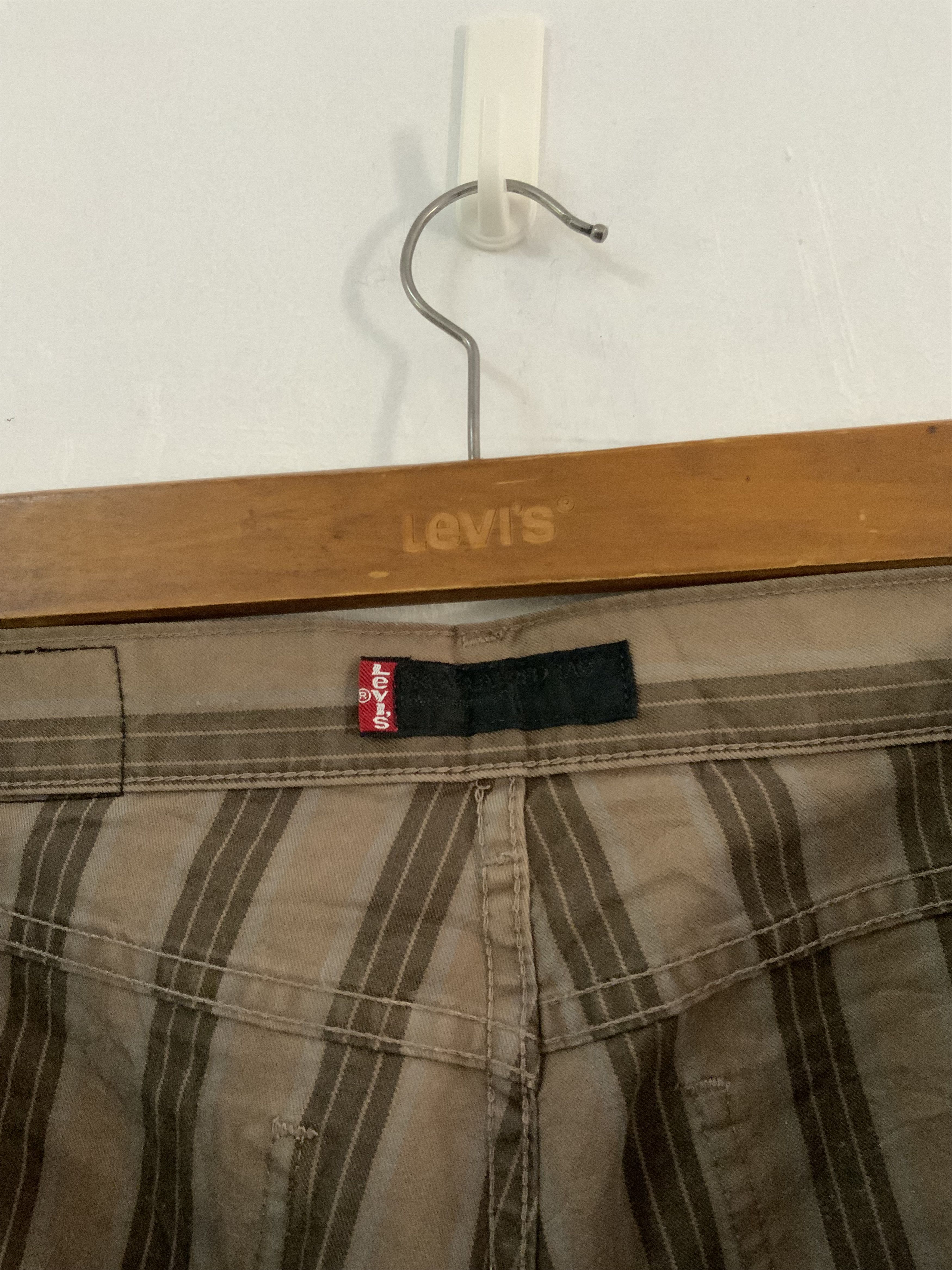 Japanese Brand Levi’s Striped Japan Made Avant Garde Pant Size US 30 / EU 46 - 10 Thumbnail