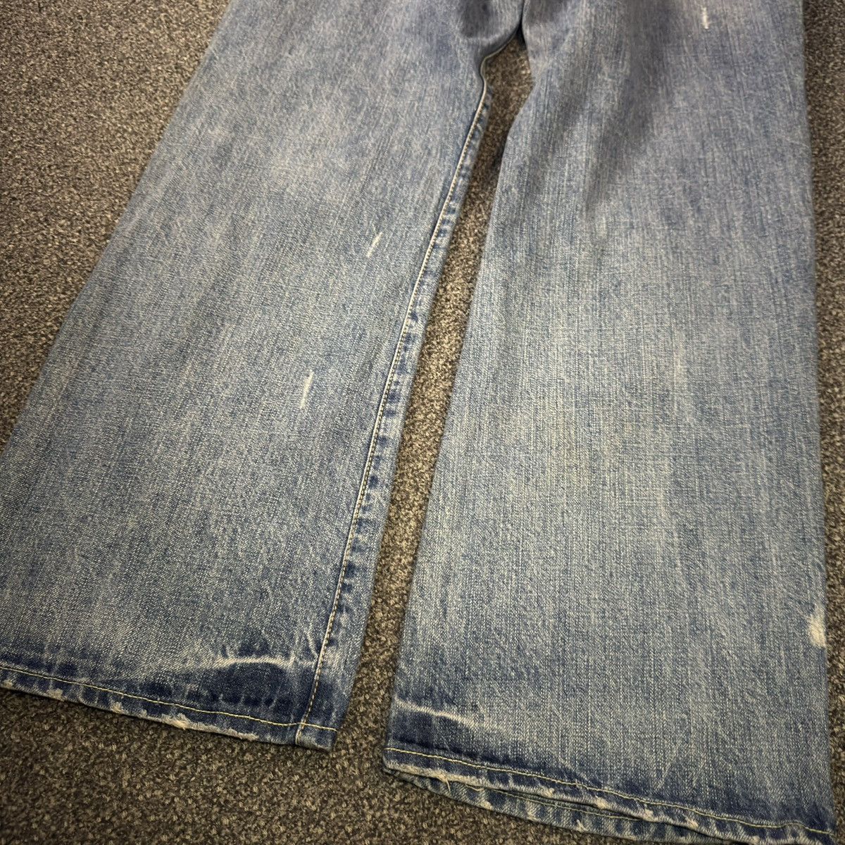 Seditionaries Destroyed Y2K A&F Flared Baggy Distressed Denim Size US 30 / EU 46 - 12 Thumbnail