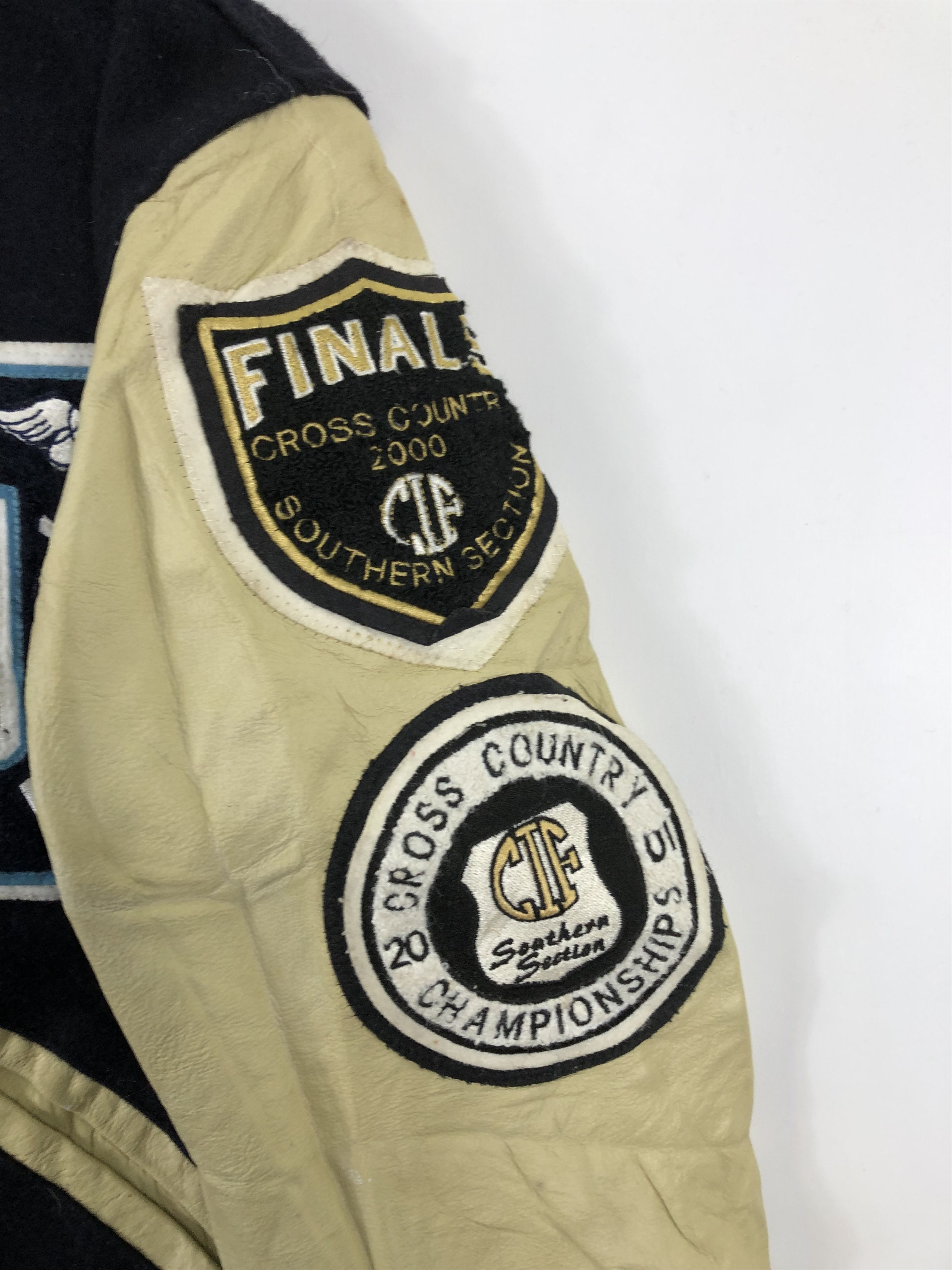 Delong Vintage Delong Varsity Jacket University Full Patches V0236 Size US XS / EU 42 / 0 - 7 Thumbnail