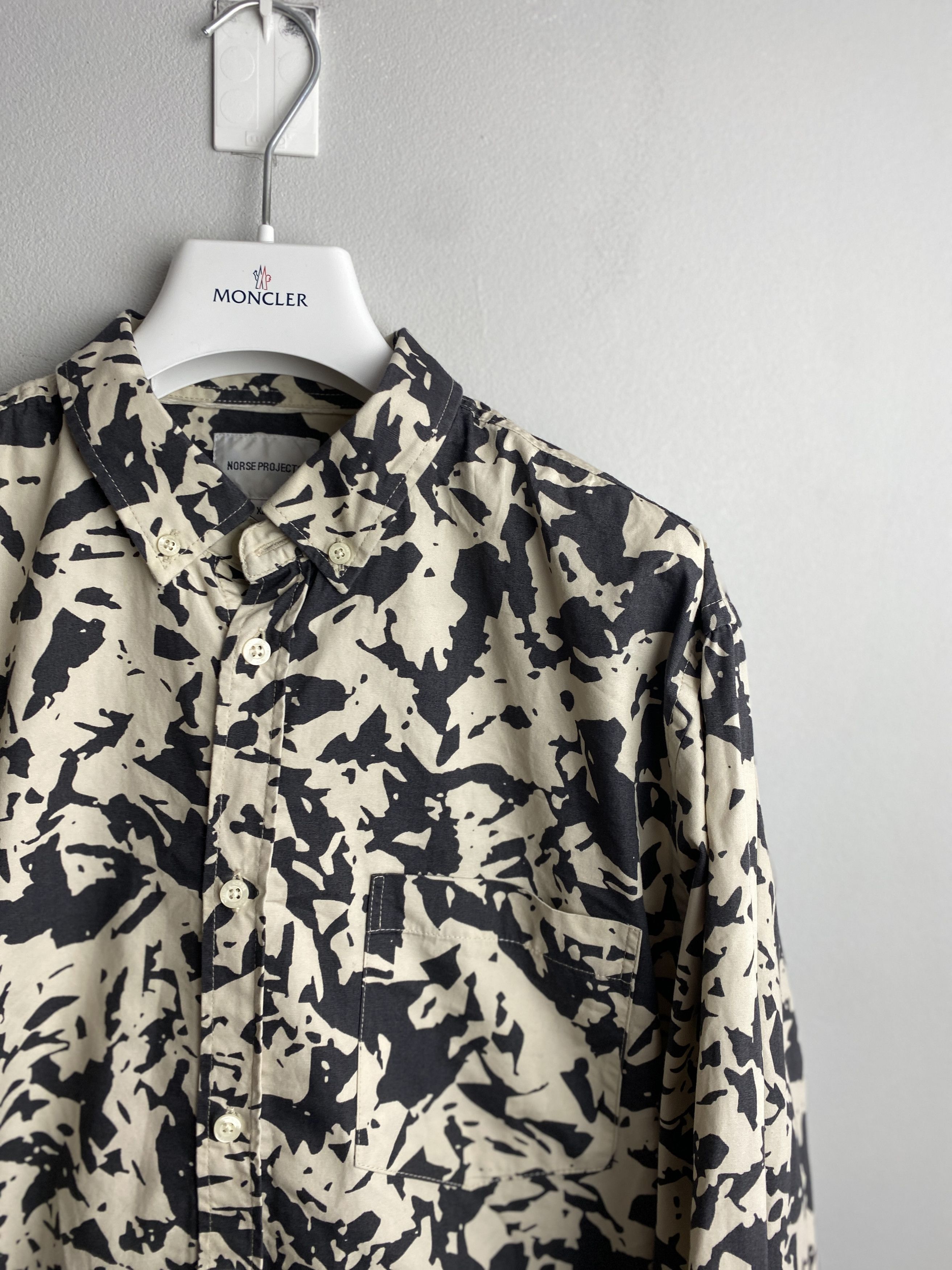 Norse Projects Norse Projects Anton Broken Leaf shirt casual Size US XL / EU 56 / 4 - 2 Thumbnail
