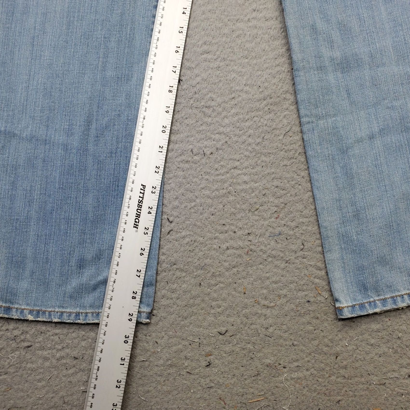 Parker Bitten by Sarah Jessica Parker Jeans Womens Size 20S Blue Denim Straight Leg Jeans Bluen Denim 29" Inseam 5-Pocket Womens Size 20 Regular Mens? Size 42" / US 20 - 4 Thumbnail