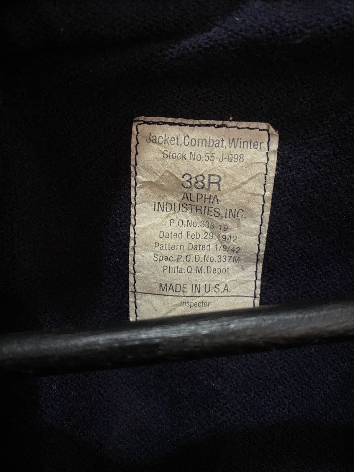 Alpha Industries Alpha Industries JP Navy DD105 URANAMI Combat Winter Jacket Size US S / EU 44-46 / 1 - 9 Thumbnail