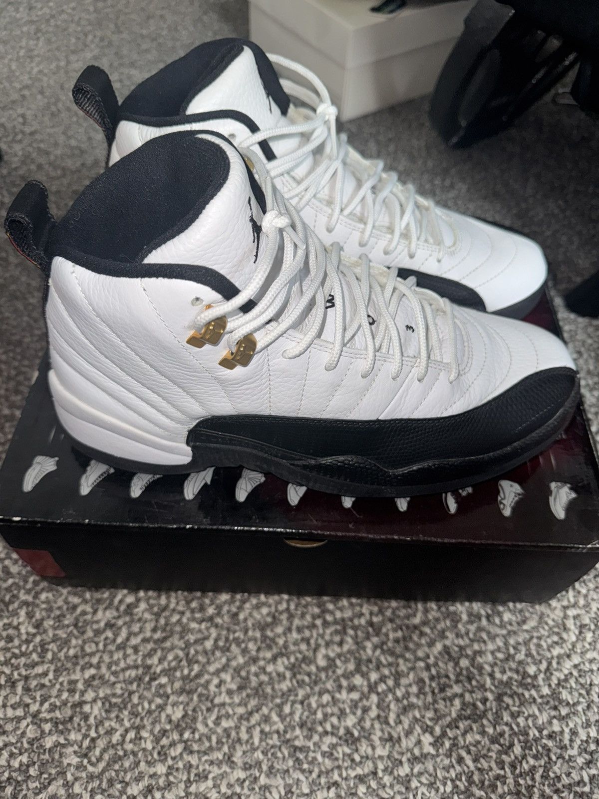 Jordan Brand Jordan 12 Retro CDP Taxi 2008 Size US 9 / EU 42 - 5 Thumbnail