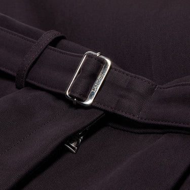 Lanvin o1s22i1n1024 Balloon Canvas Pants in Dark Purple Size 26" / US 2 / IT 38 - 3 Thumbnail