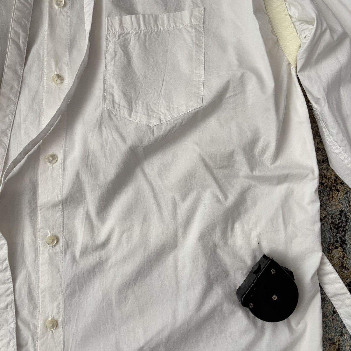 The Viridi-anne Pull Up Gathered Long Shirt cotton bondage strap gathered Size US M / EU 48-50 / 2 - 4 Thumbnail