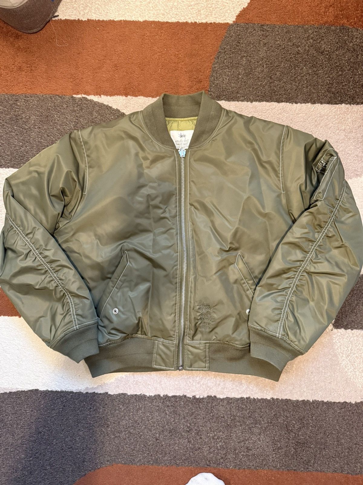Stussy Stussy Reversible Built Bomber Jacket Size US M / EU 48-50 / 2 - 2 Thumbnail