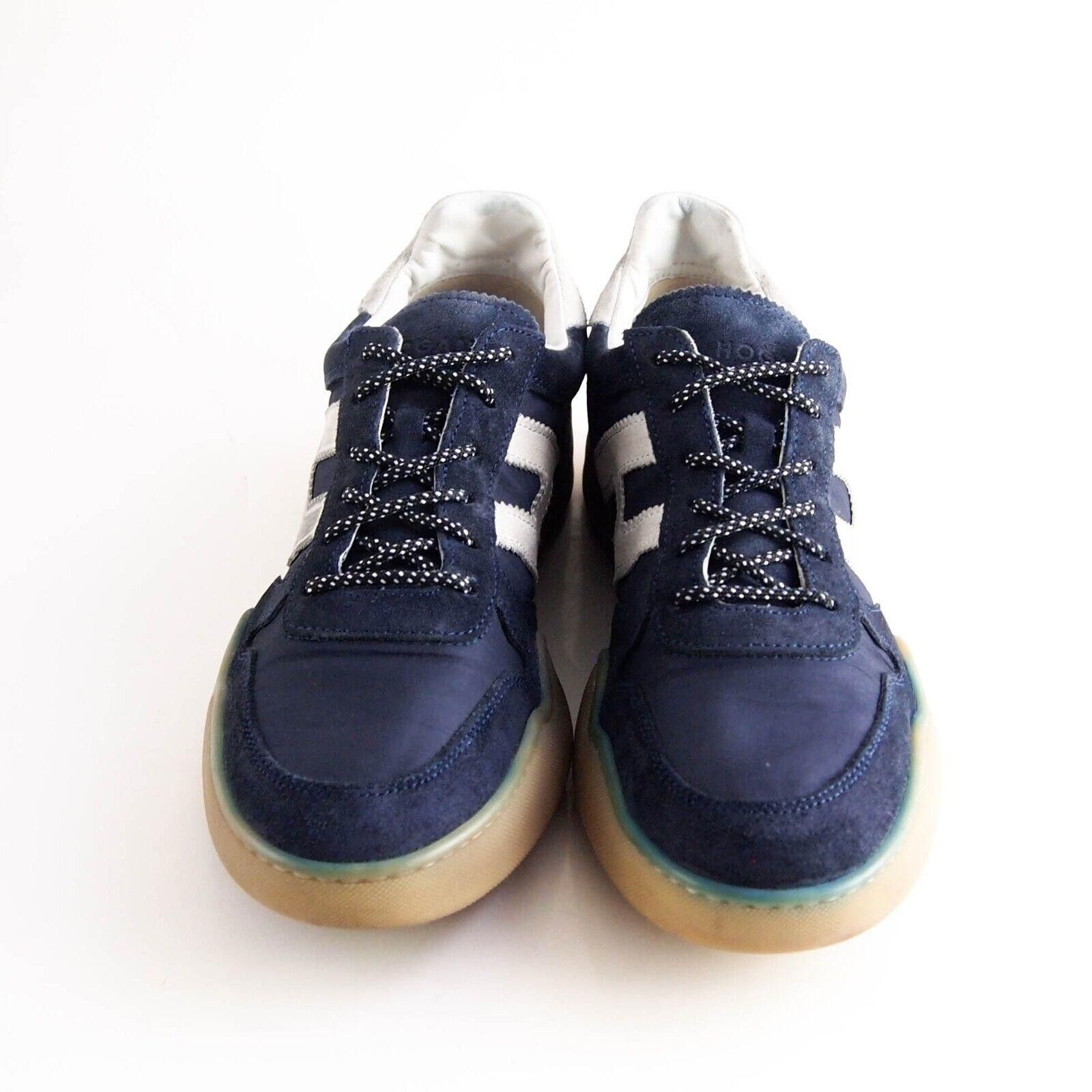 Hogan Hogan Low Top Sneakers Blue Suede Textile US 8 EU 41 Size US 8 / EU 41 - 3 Thumbnail