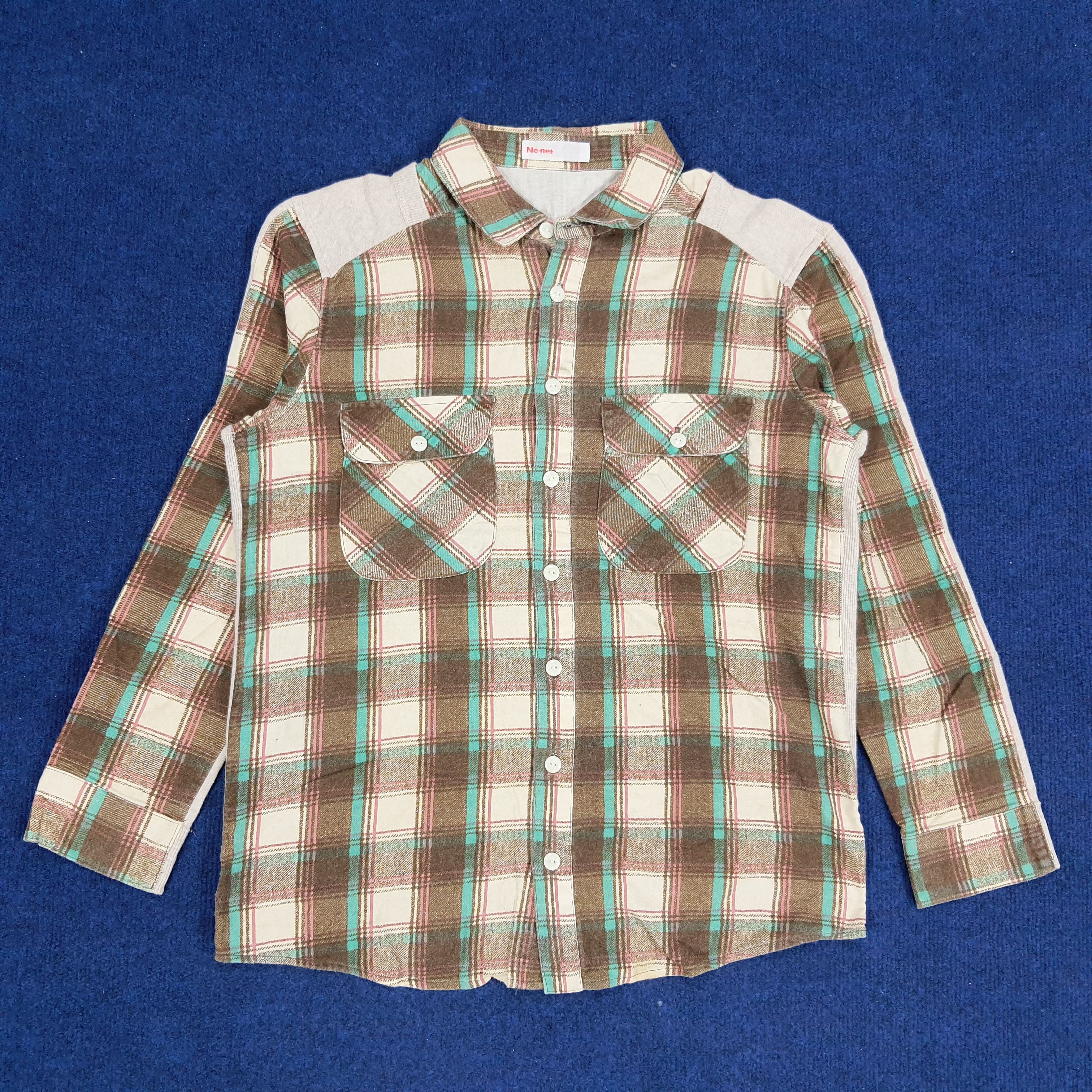 Japanese Brand × Ne-Net × Vintage Vintage Ne-Net Assemblage Japanese Brand Button Up Shirt Size US S / EU 44-46 / 1 - 3 Thumbnail