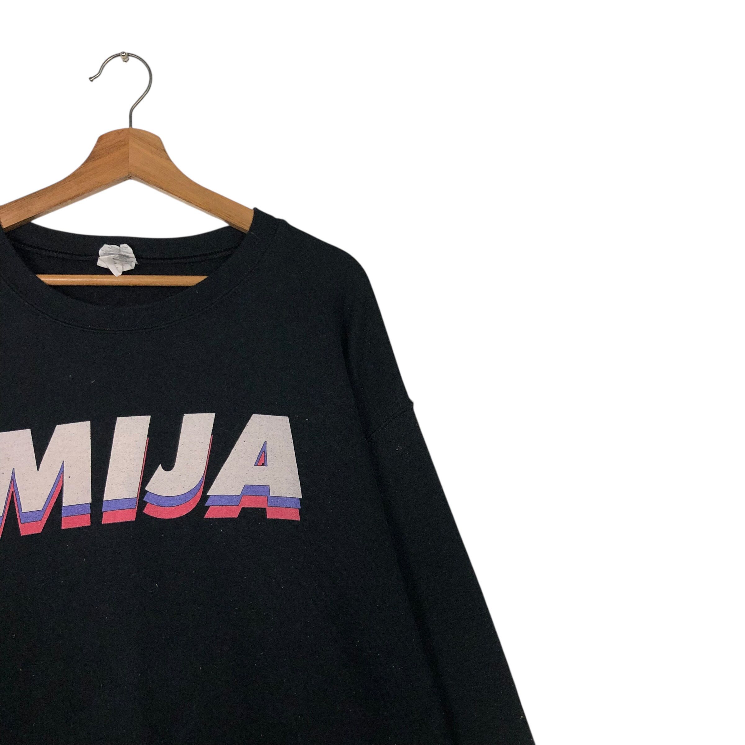 Japanese Brand 📌Vintage Sweatshirt Mija Big Logo Spell Out Issey Miyake Size US L / EU 52-54 / 3 - 7 Thumbnail