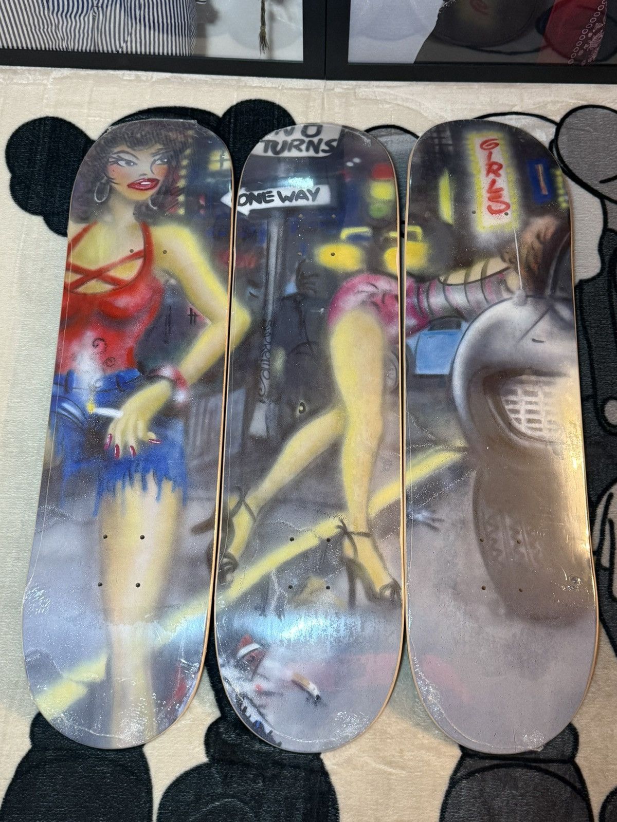 Supreme Supreme Lady pink Skateboard Deck set Size ONE SIZE - 1 Thumbnail