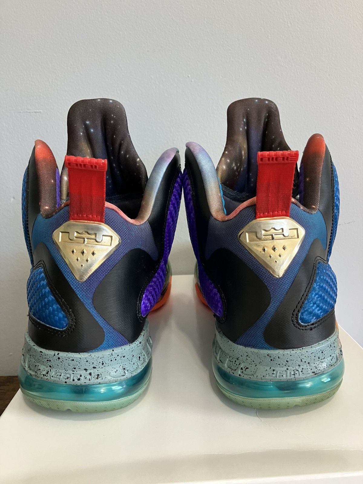 Nike Size 12 - 2012 Nike Lebron 9 What The Lebron PE Promo Sample Size US 12 / EU 45 - 7 Thumbnail