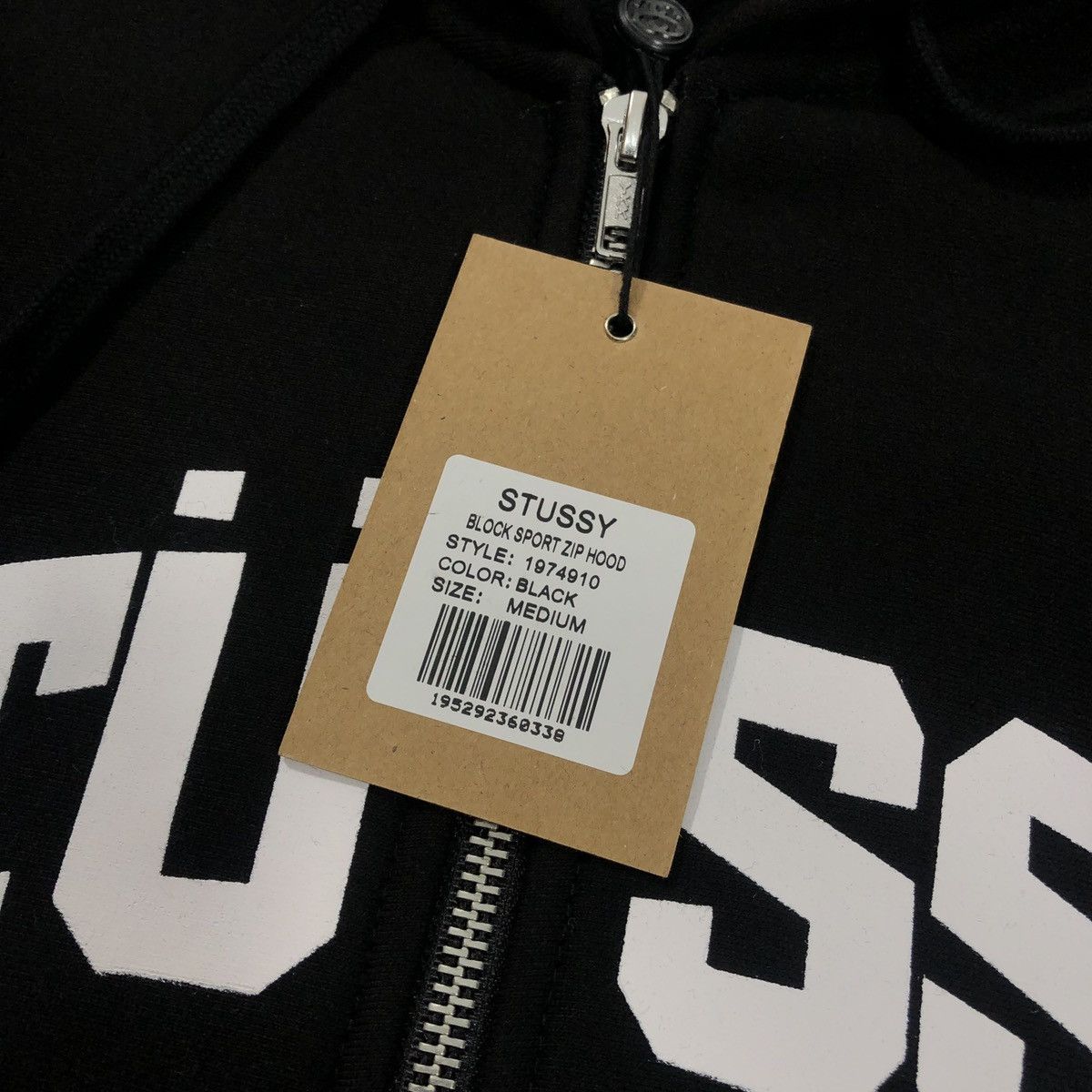 Stussy Stussy Block Sport Zip Hoodie Size US M / EU 48-50 / 2 - 8 Thumbnail