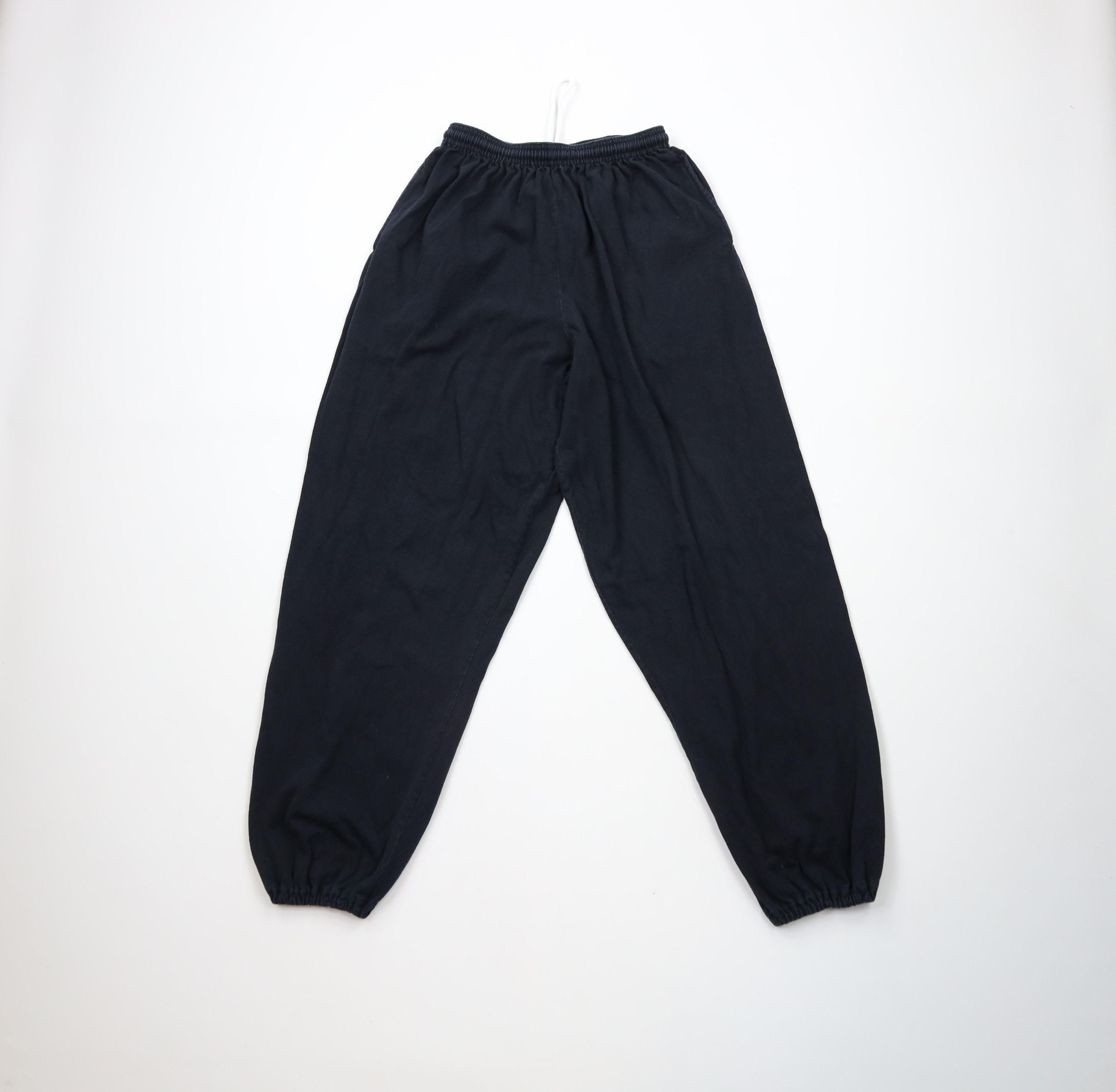 Russell Athletic × Vintage Vintage 90s Russell Athletic Cotton Lightweight Joggers Size US 34 / EU 50 - 1 Thumbnail
