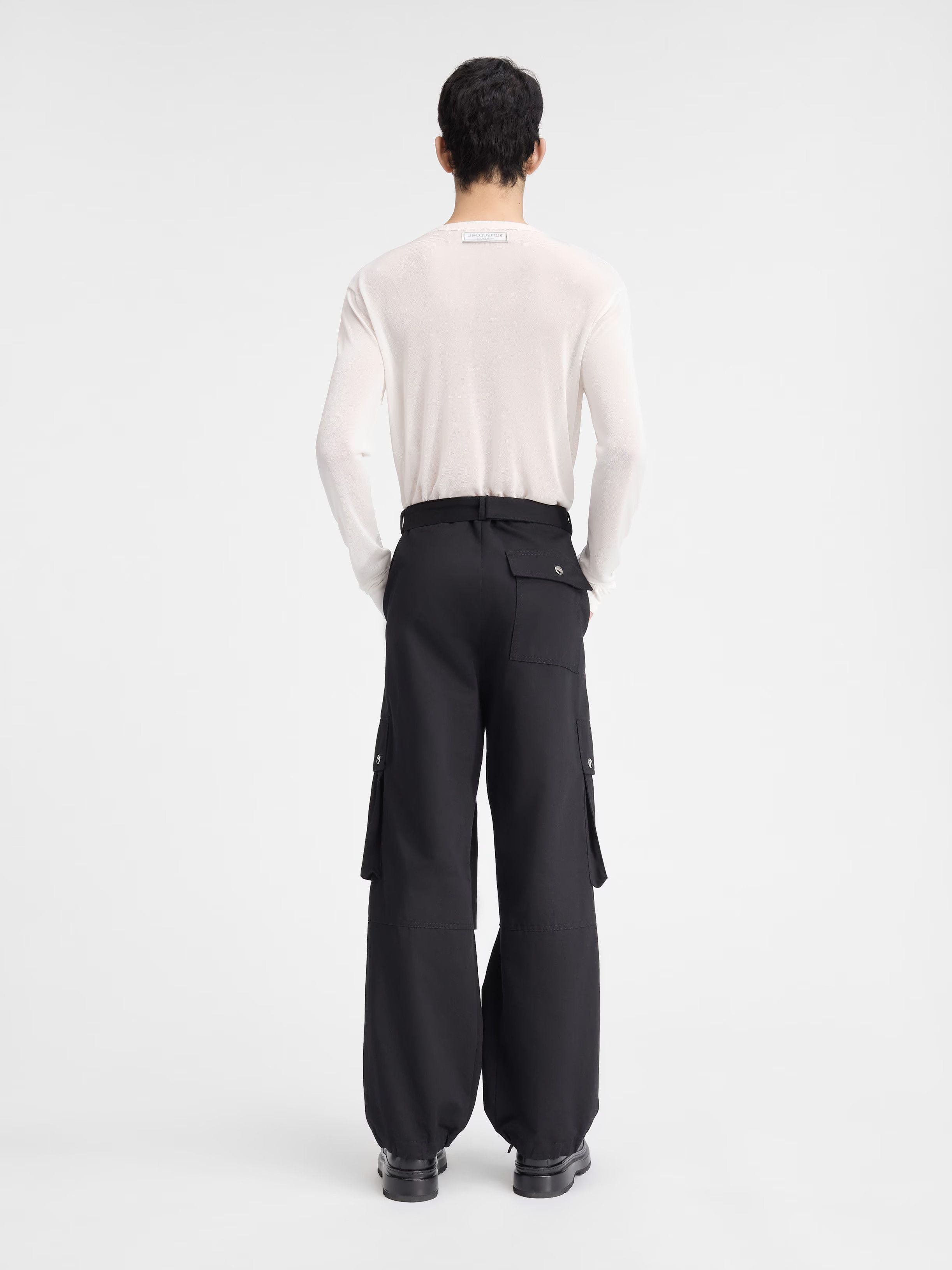 Jacquemus o1s22i1n1024 Cargo Pant in Black Size US 36 / EU 52 - 3 Thumbnail