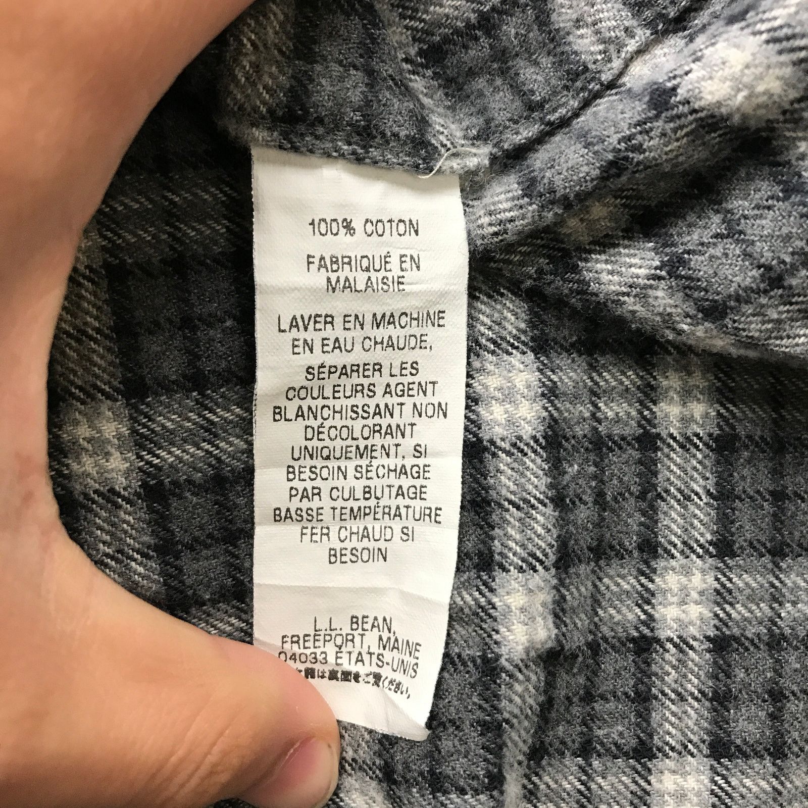 L.L. Bean LL Bean Tartan Flannel Button Down Shirt Mens 2XL 0 GPY7 Size US XXL / EU 58 / 5 - 3 Thumbnail