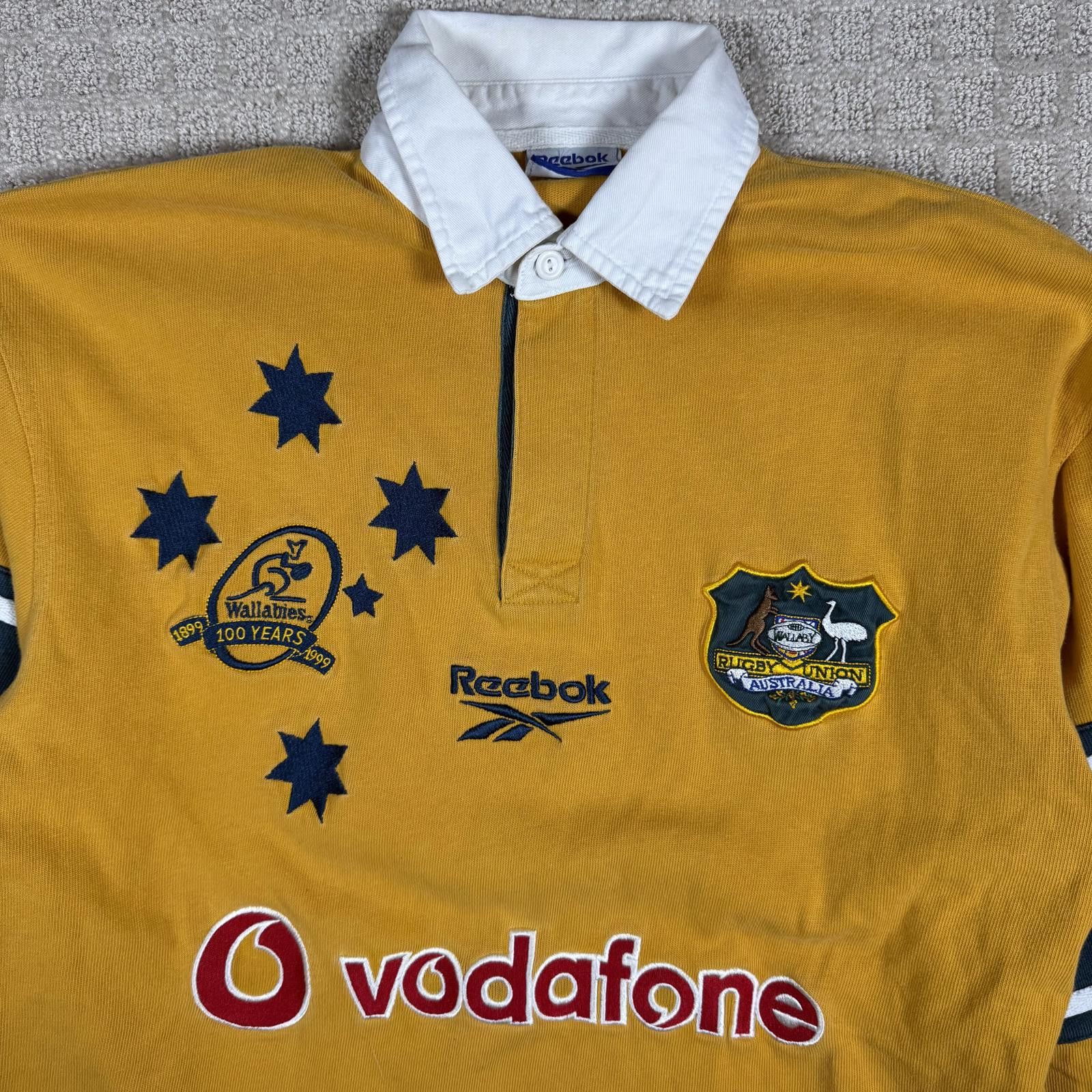 Reebok Vintage 1999 Reebok Wallabies Rugby Shirt Small Size US S / EU 44-46 / 1 - 2 Thumbnail