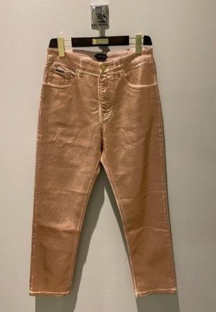Tom Ford o1w1db10225 PAD082 Jeans in Nude Metallic Size 27" / US 4 / IT 40 - 1 Preview
