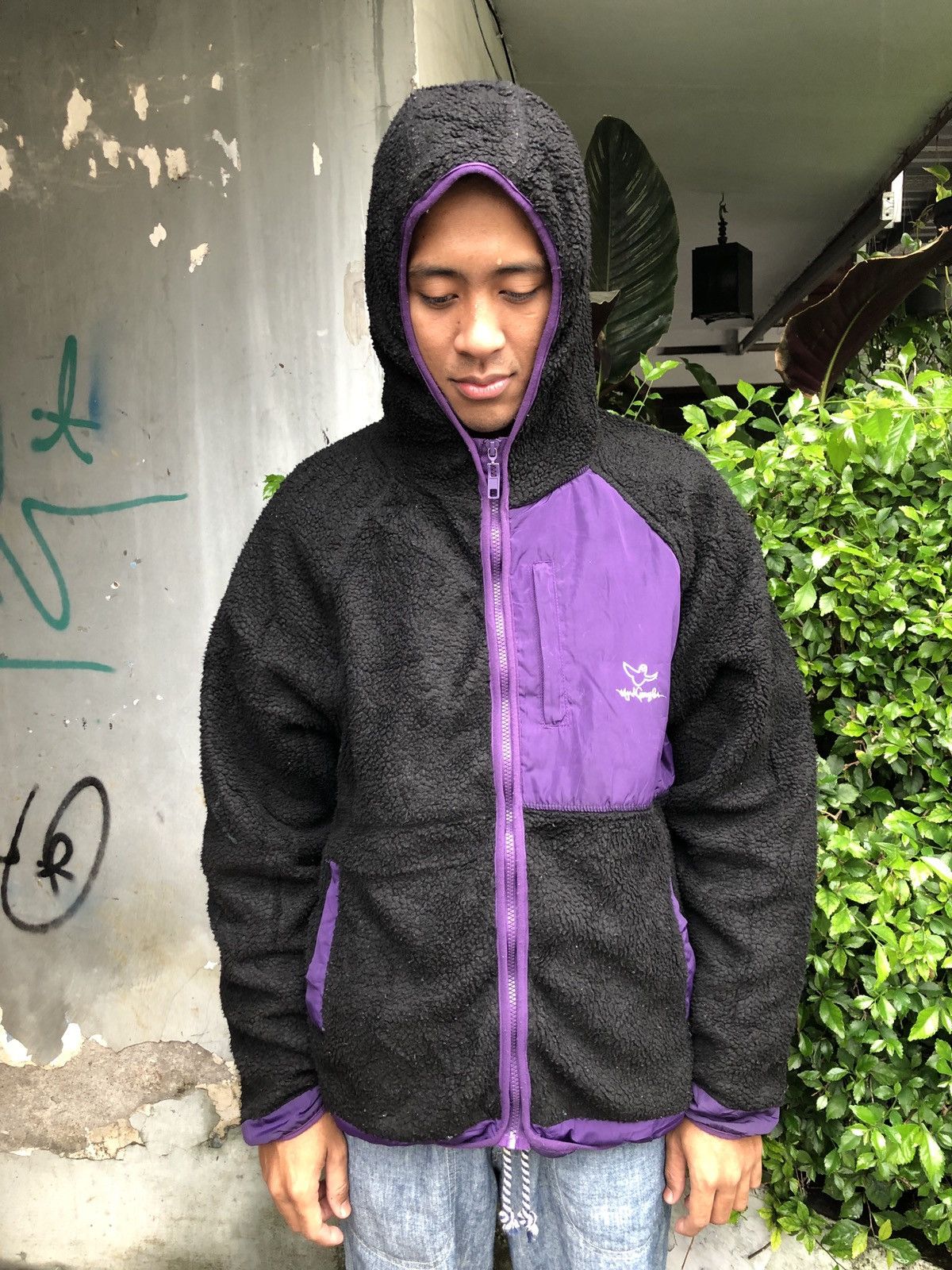 Designer MARK GONZALES ZIPER FUR HOODIE Size US M / EU 48-50 / 2 - 2 Thumbnail