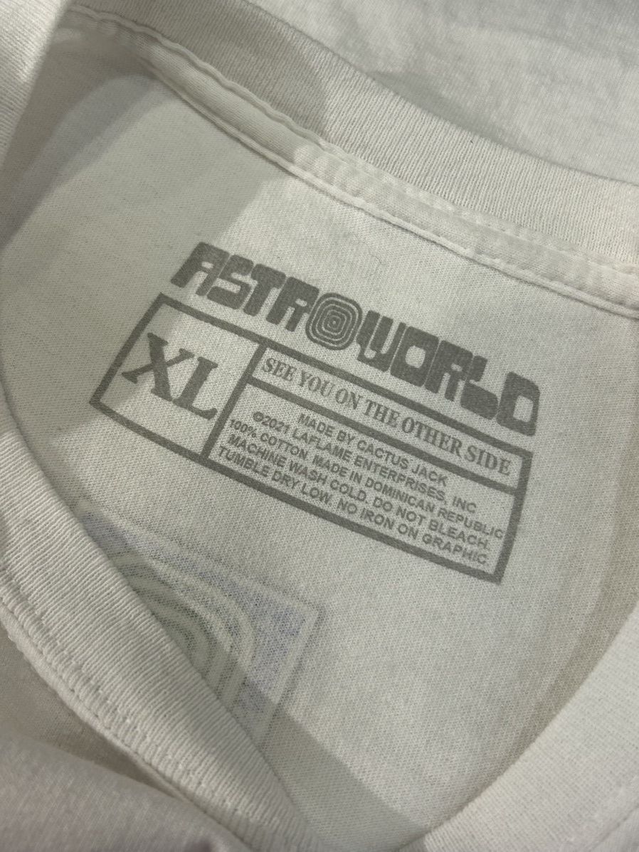 Travis Scott Travis Scott Astroworld Festival 2021 Tee Size US XL / EU 56 / 4 - 7 Thumbnail