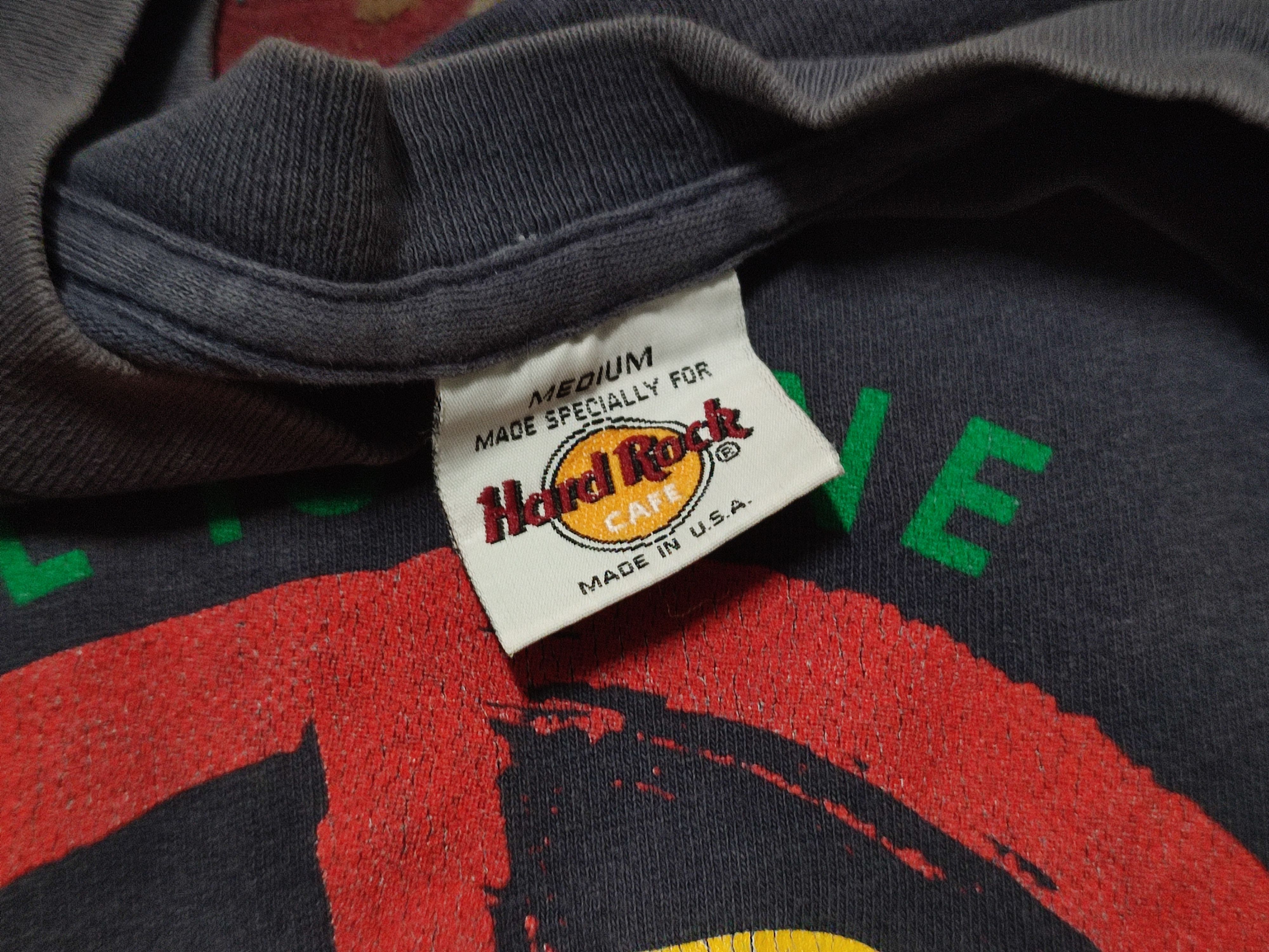 Hard Rock Cafe × Japanese Brand × Vintage Vintage 90s Hard Rock Cafe Key West T-Shirt Size US M / EU 48-50 / 2 - 2 Thumbnail