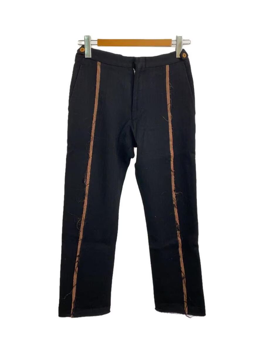 Comme des Garcons × Comme des Garcons Homme Plus Reconstructed Centre Seam Wool Pants Size US 26 / EU 42 - 1 Thumbnail