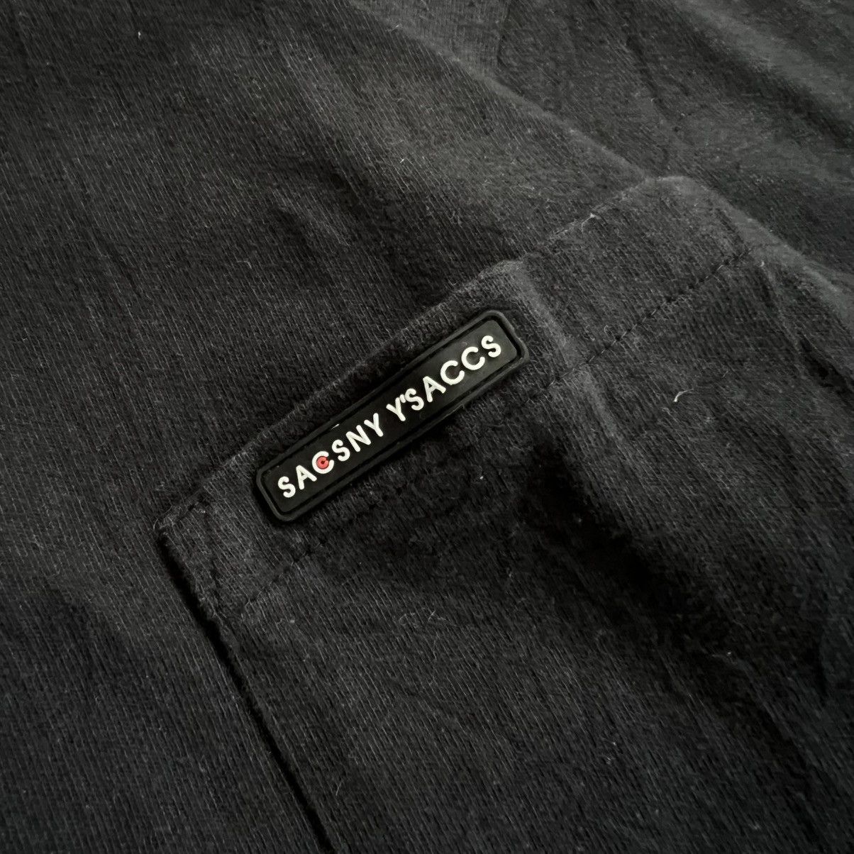 Yohji Yamamoto Sacsny Ysaccs Neckless Half Button Long Sleeve Shirt Size US L / EU 52-54 / 3 - 4 Thumbnail