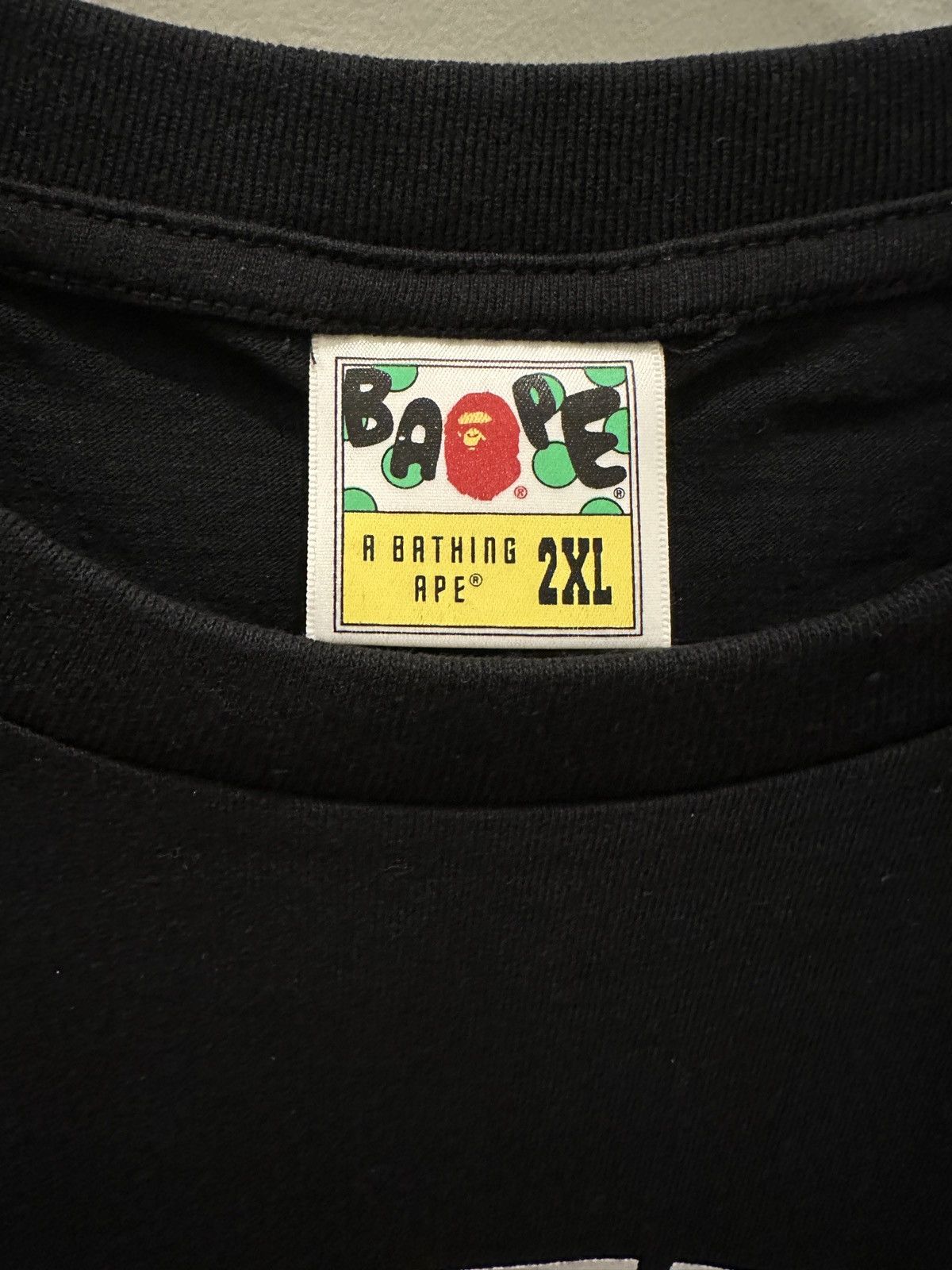 Bape Layered Line Camo College Tee Size US XXL / EU 58 / 5 - 11 Thumbnail