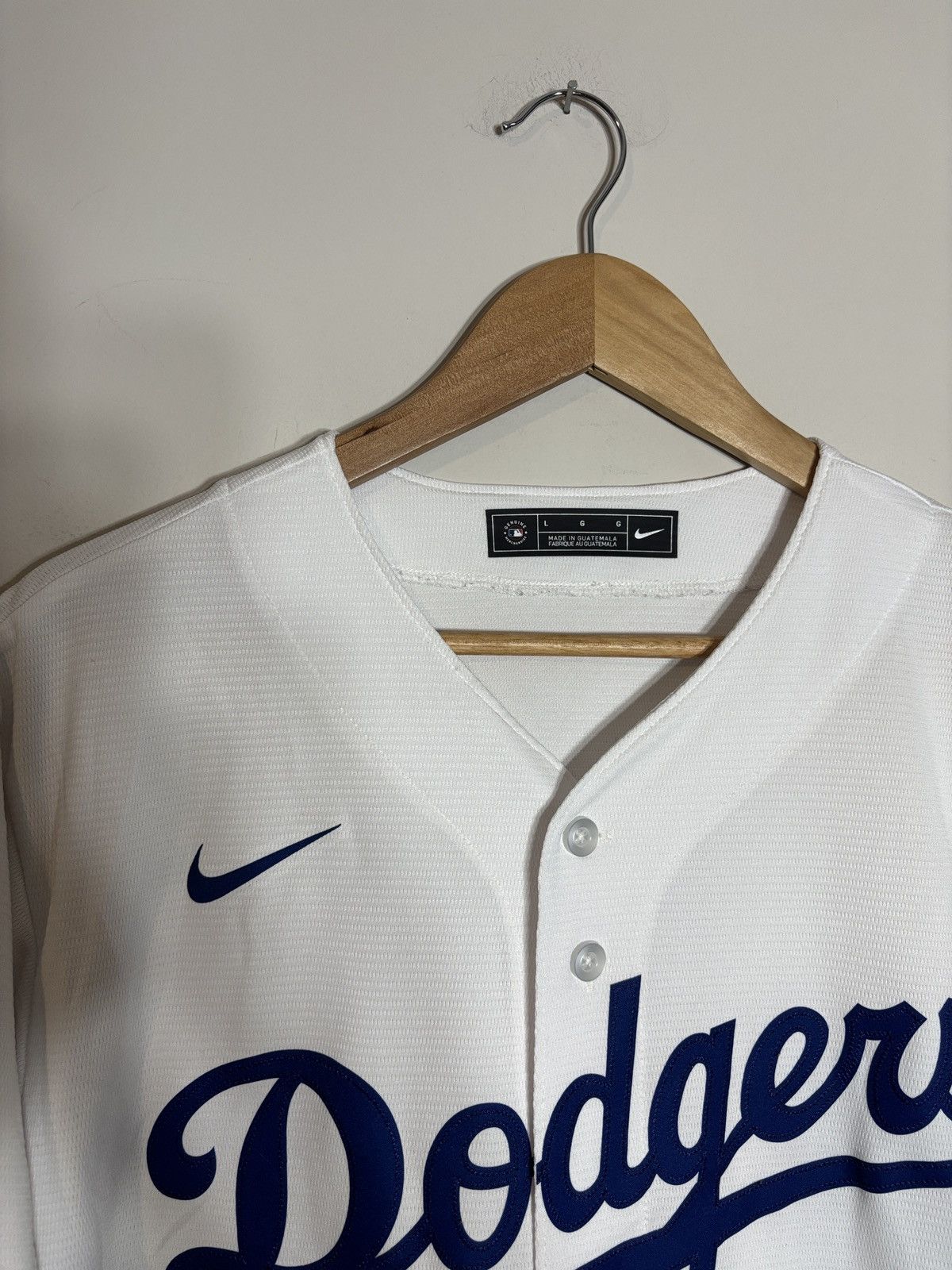 Nike Nike MLB Los Angeles Dodgers Genuine Jersey Large Size US L / EU 52-54 / 3 - 3 Thumbnail