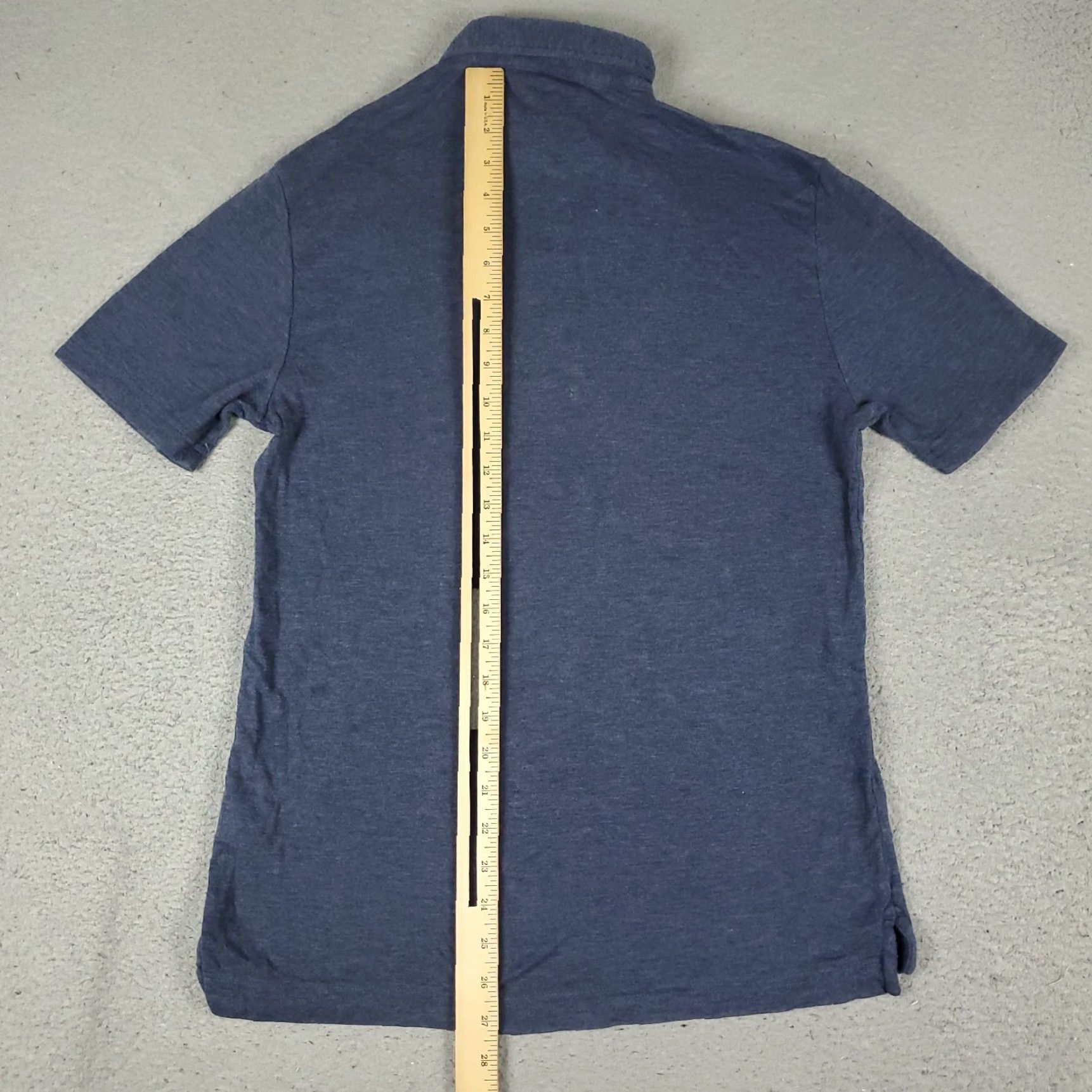 Faherty Faherty Polo Shirt Mens Size S Blue Cotton Casual Short Sleeve Polo Shirt Mens S Blue Cotton Size US S / EU 44-46 / 1 - 3 Thumbnail