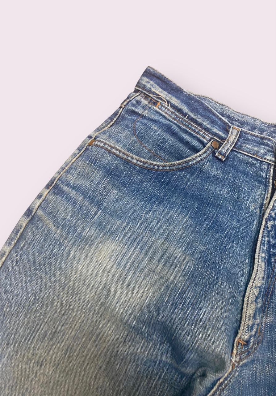 If Six Was Nine 💥FLARE💥VINTAGE WRANGLER WESTERN SYLE DENIM Size 30" / US 8 / IT 44 - 9 Thumbnail