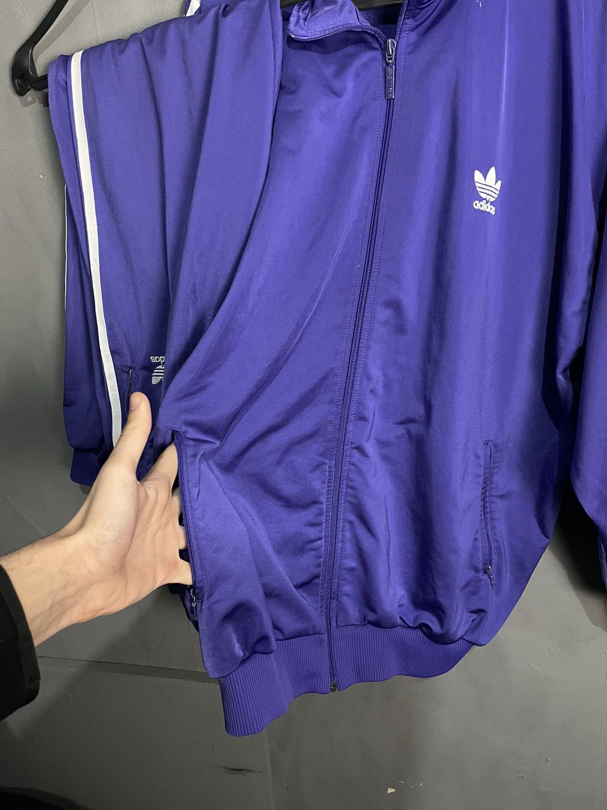 Adidas Adidas Vintage Track Suit Size US L / EU 52-54 / 3 - 4 Thumbnail