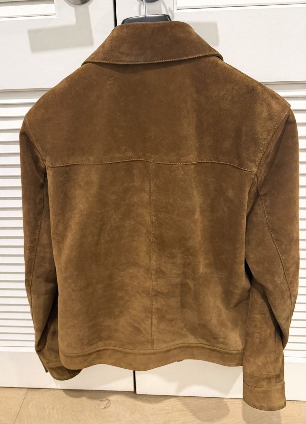 Yves Saint Laurent Saint Laurent Paris Suede Jacket – Cognac Brown, Size US L / EU 52-54 / 3 - 3 Thumbnail