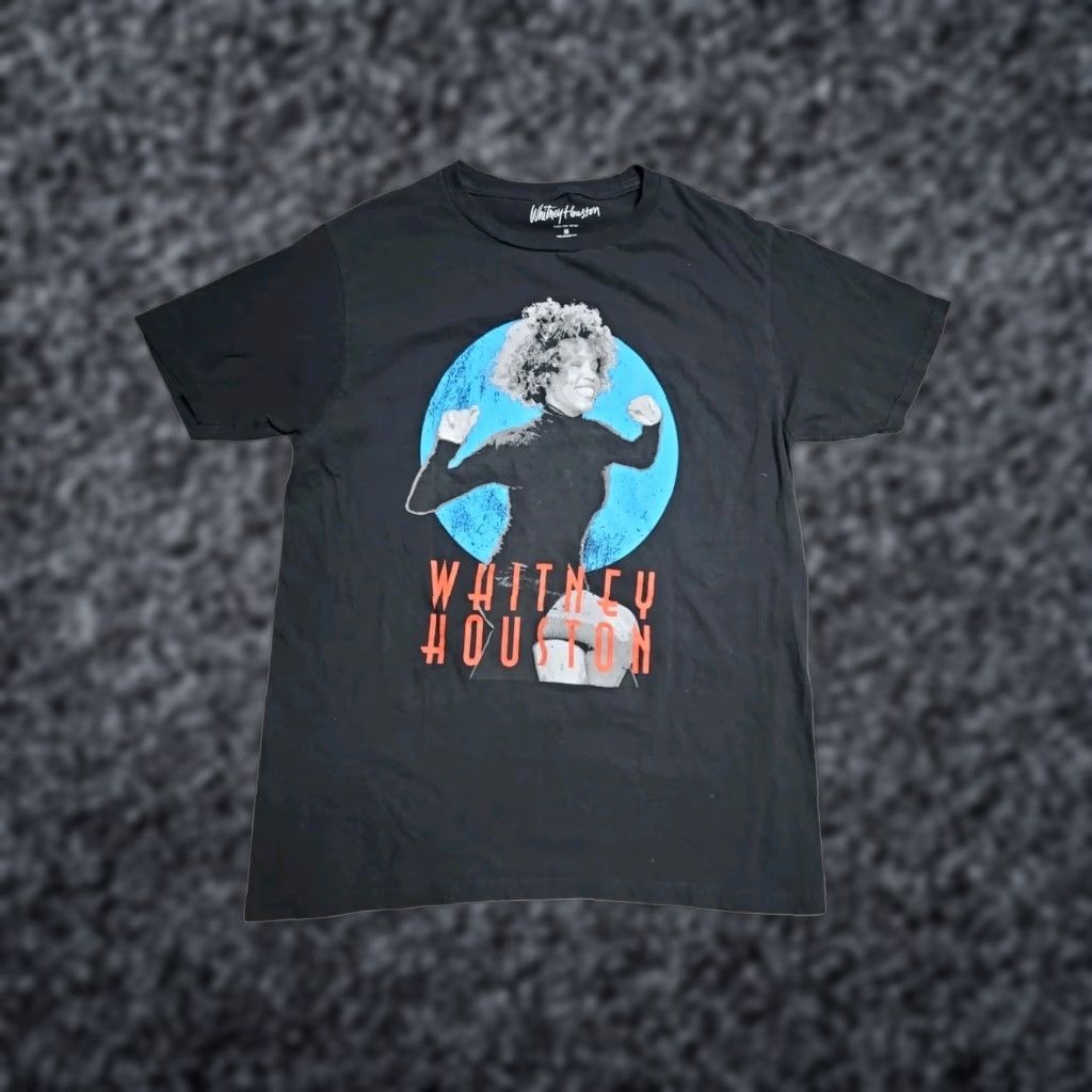 Vintage VINTAGE Whitney Houston T-Shirt Classic Dancing R&B Mens? Womens? Wait Size M / US 6-8 / IT 42-44 - 1 Thumbnail
