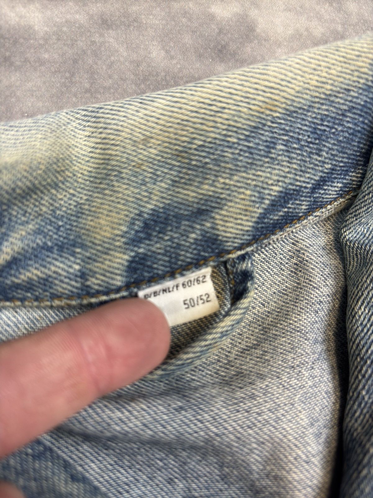 Japanese Brand VINTAGE JEANS JACKET BOXY DISTRESSED TRUCKER FADED Y2K 90S Size US L / EU 52-54 / 3 - 6 Thumbnail