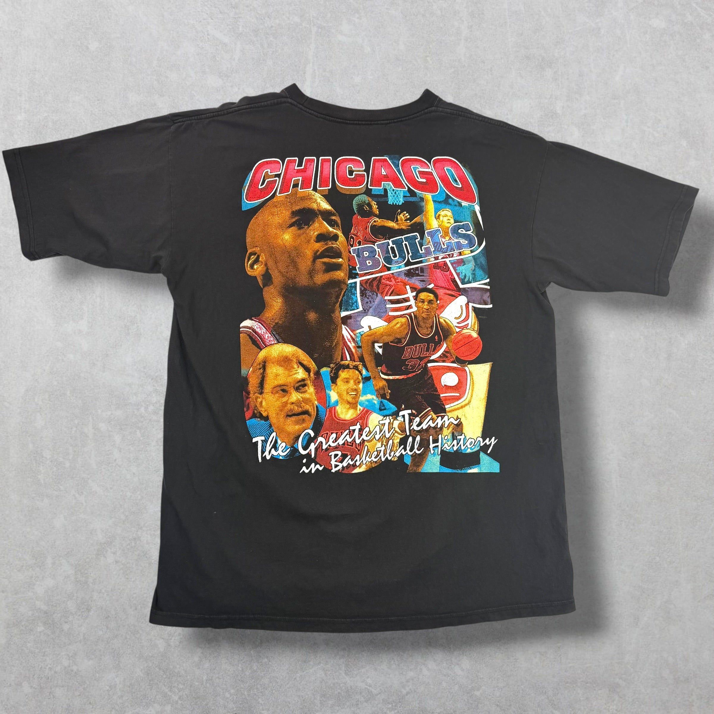 Vintage Vintage '97 Chicago Bulls Rap Tee XL Size US XL / EU 56 / 4 - 2 Thumbnail