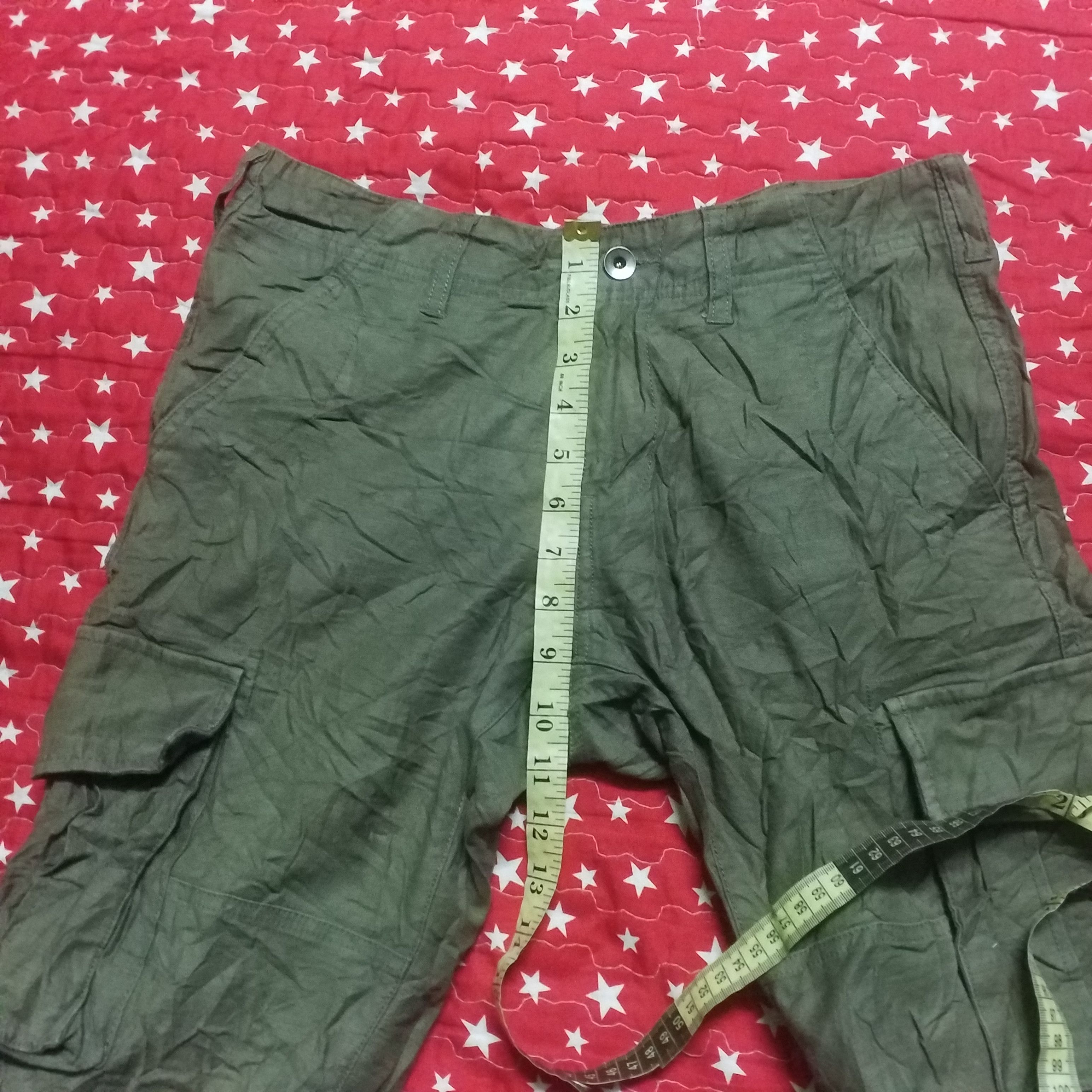 Japanese Brand army green cargo urban work trousers Size US 31 - 6 Thumbnail