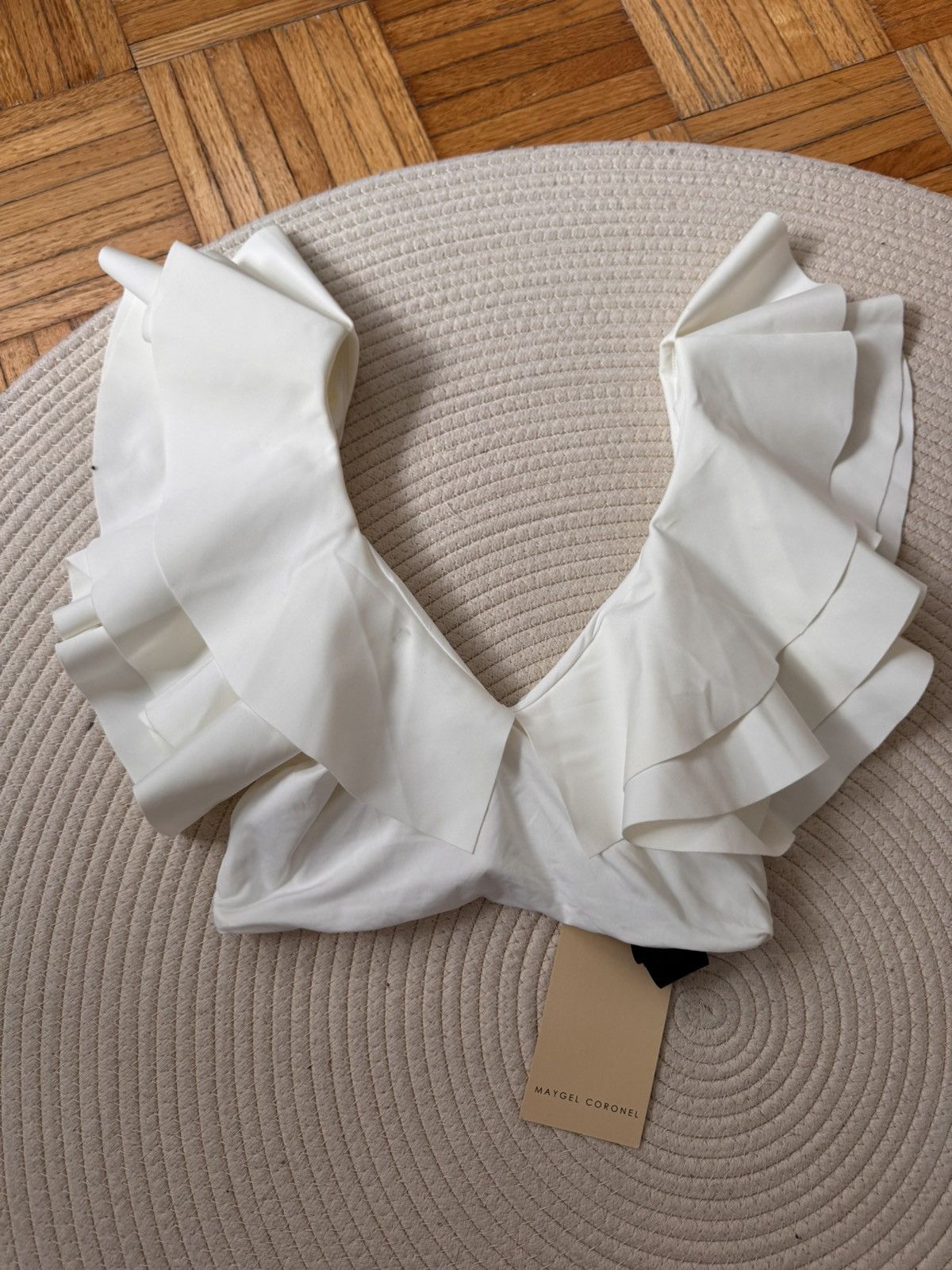 Other Maygel Coronel swim top Mila off white Size S / US 4 / IT 40 - 5 Thumbnail
