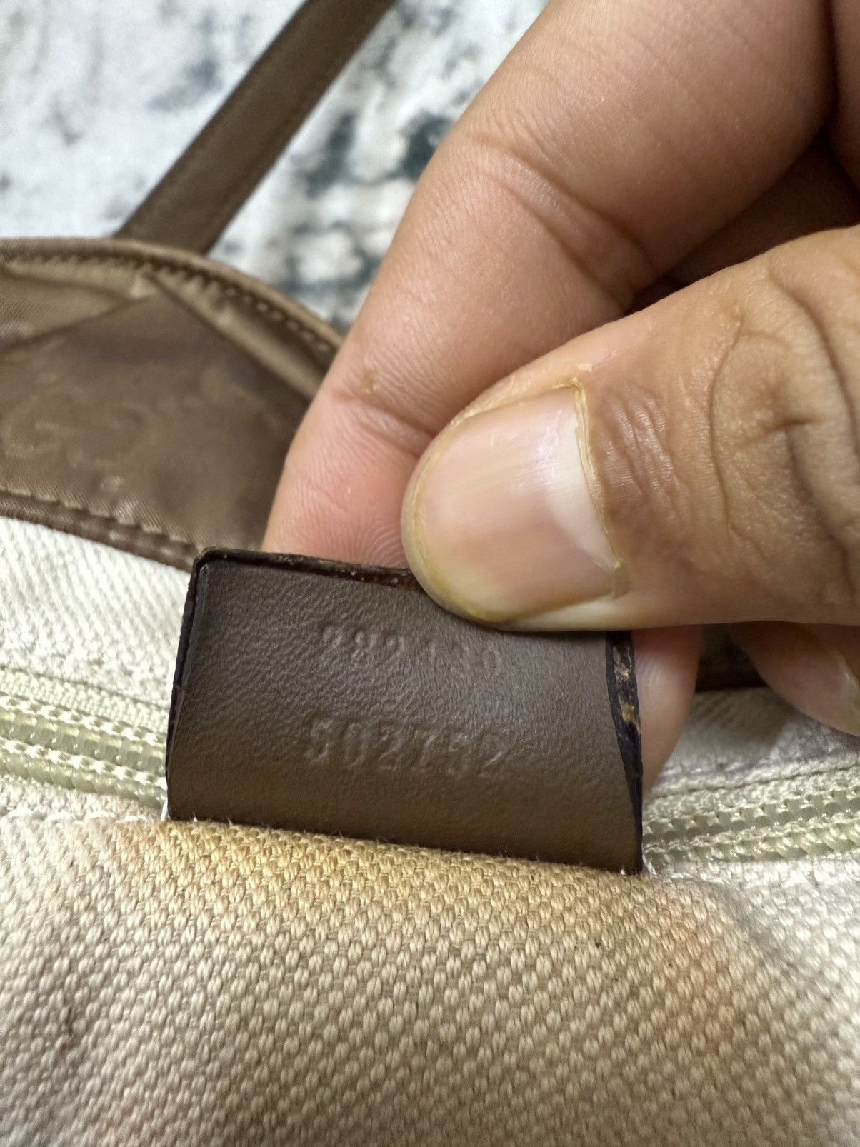 Gucci Gucci Monogram Nylon Tote Bag Size ONE SIZE - 8 Thumbnail
