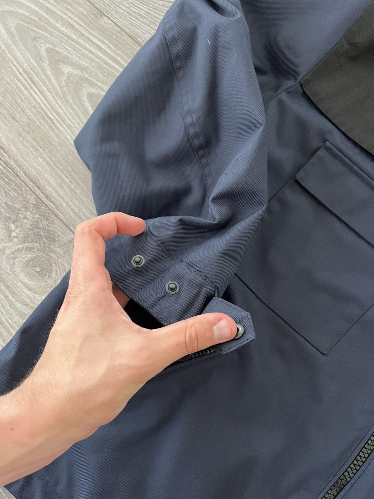 Iro IRO Spring /Summer 2022 Blue/Black Barnes Paris Jacket Size US M / EU 48-50 / 2 - 14 Thumbnail