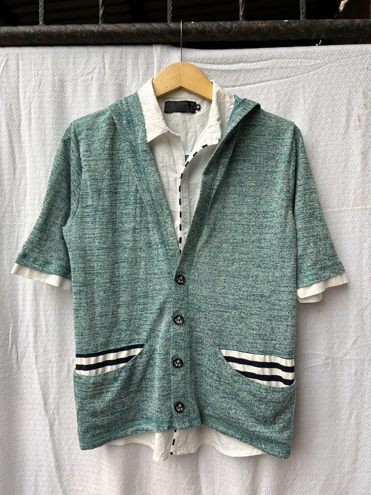Hysteric Glamour × If Six Was Nine × Japanese Brand Double layers japanese slippin and slidin shirt Size US M / EU 48-50 / 2 - 2 Thumbnail