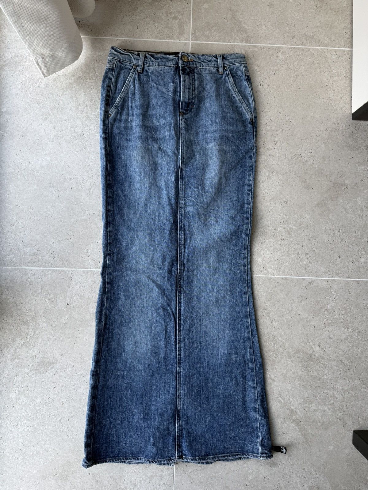 Just Cavalli Vintage Y2K Just Cavalli Denim Skirt Size 27" / US 4 / IT 40 - 1 Thumbnail