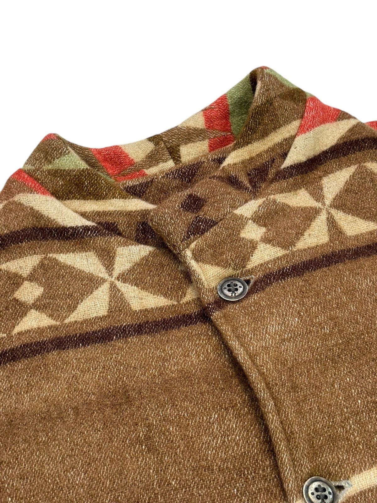 Greg Lauren $5,200 GRAIL 50/50 Modern Artist Coat Navajo Pattern & Denim Size US M / EU 48-50 / 2 - 10 Thumbnail