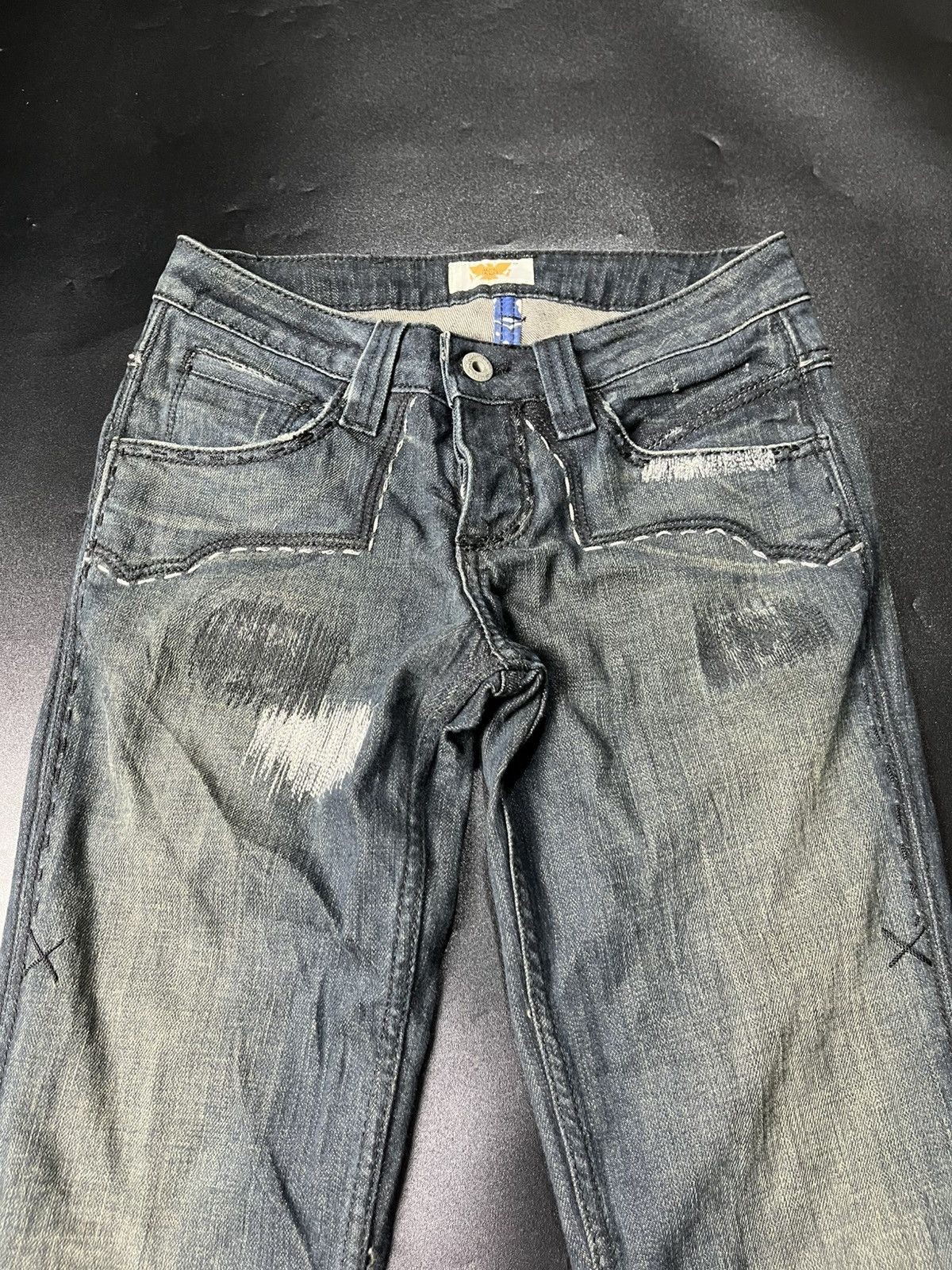 Hysteric Glamour × If Six Was Nine × Japanese Brand Japanese Super flared jeans antik denim Size US 29 - 6 Thumbnail